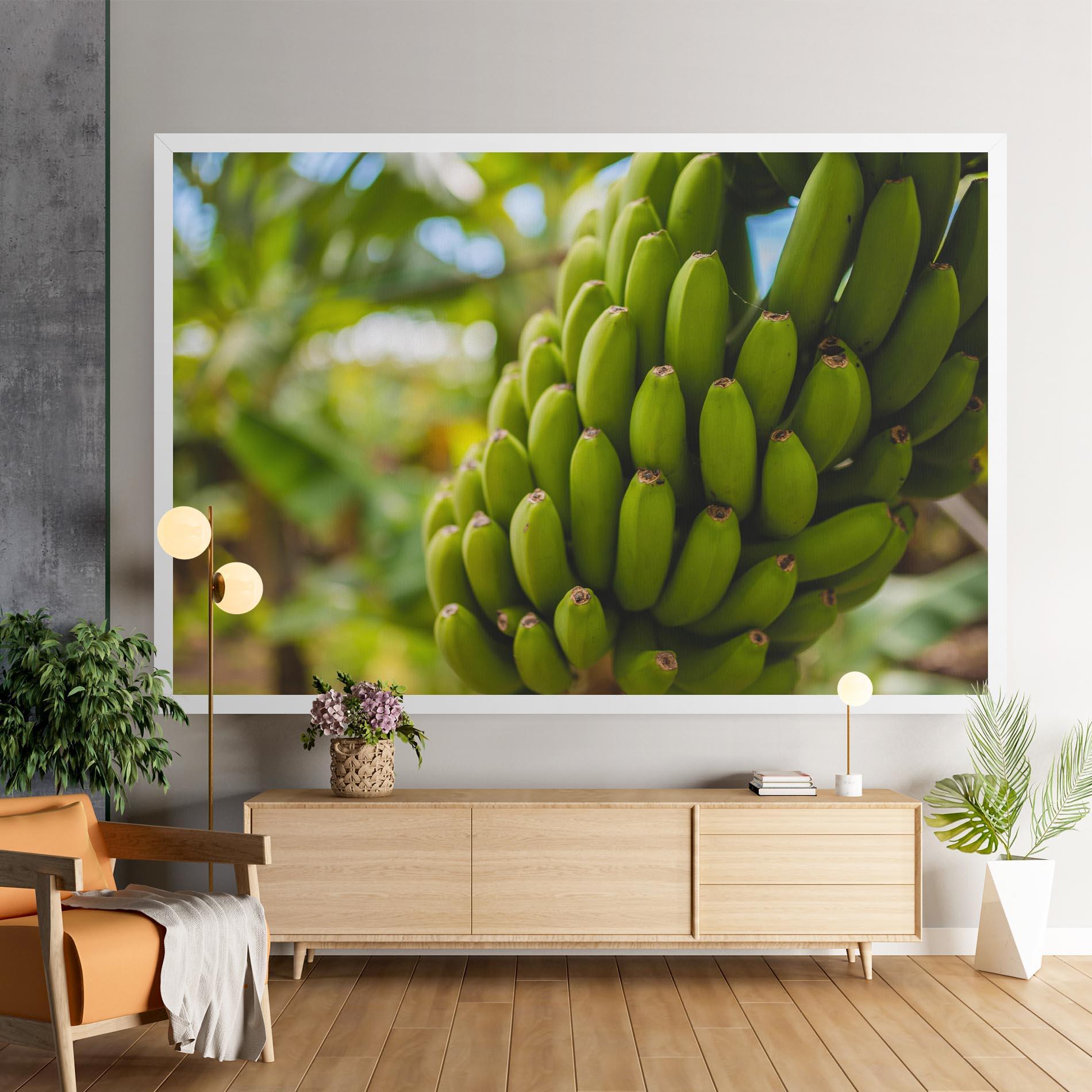 Leinwandbild Green Banana mockup 9