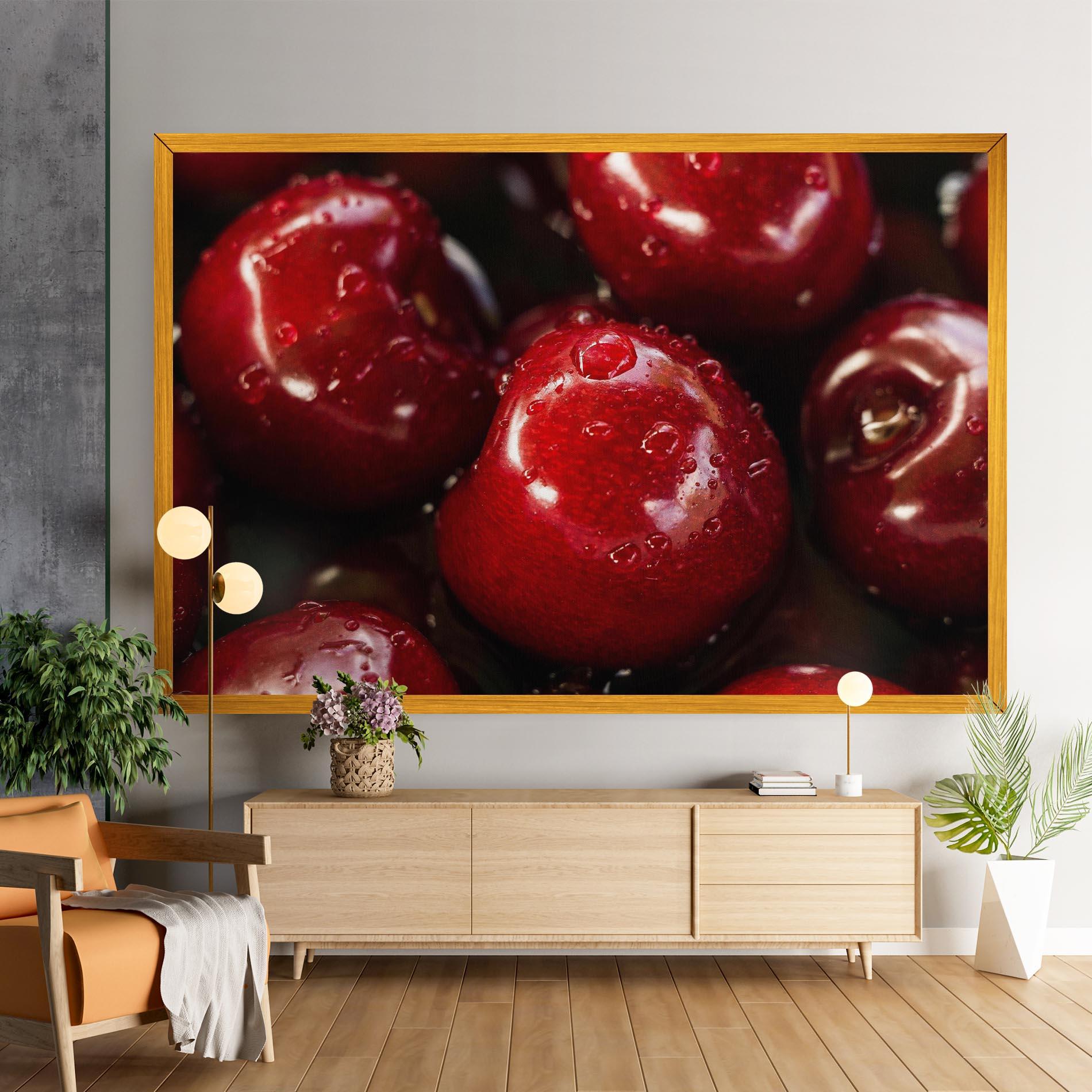Leinwandbild Cherries mockup 9