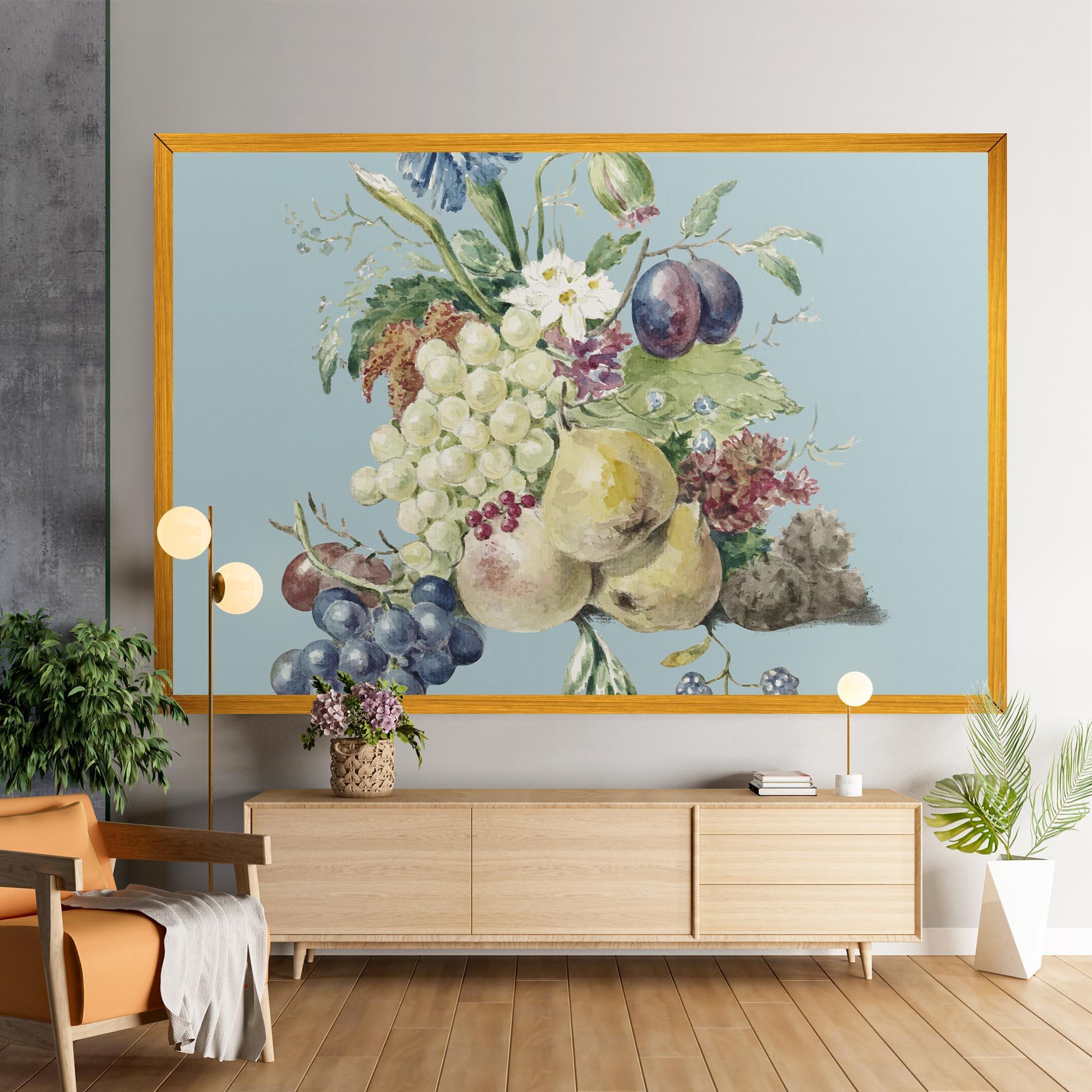 Leinwandbild Fruit Paintig mockup 9