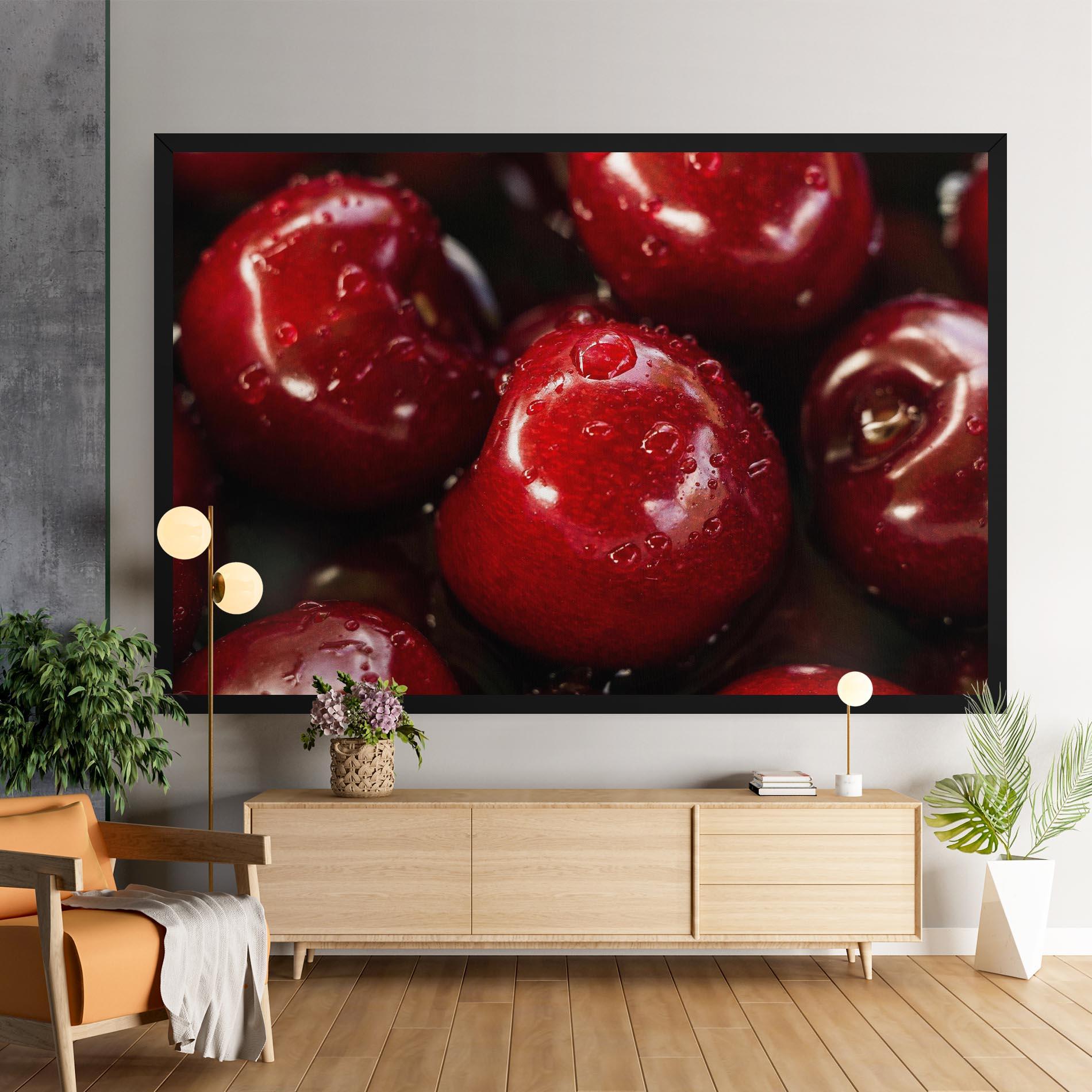 Leinwandbild Cherries mockup 9