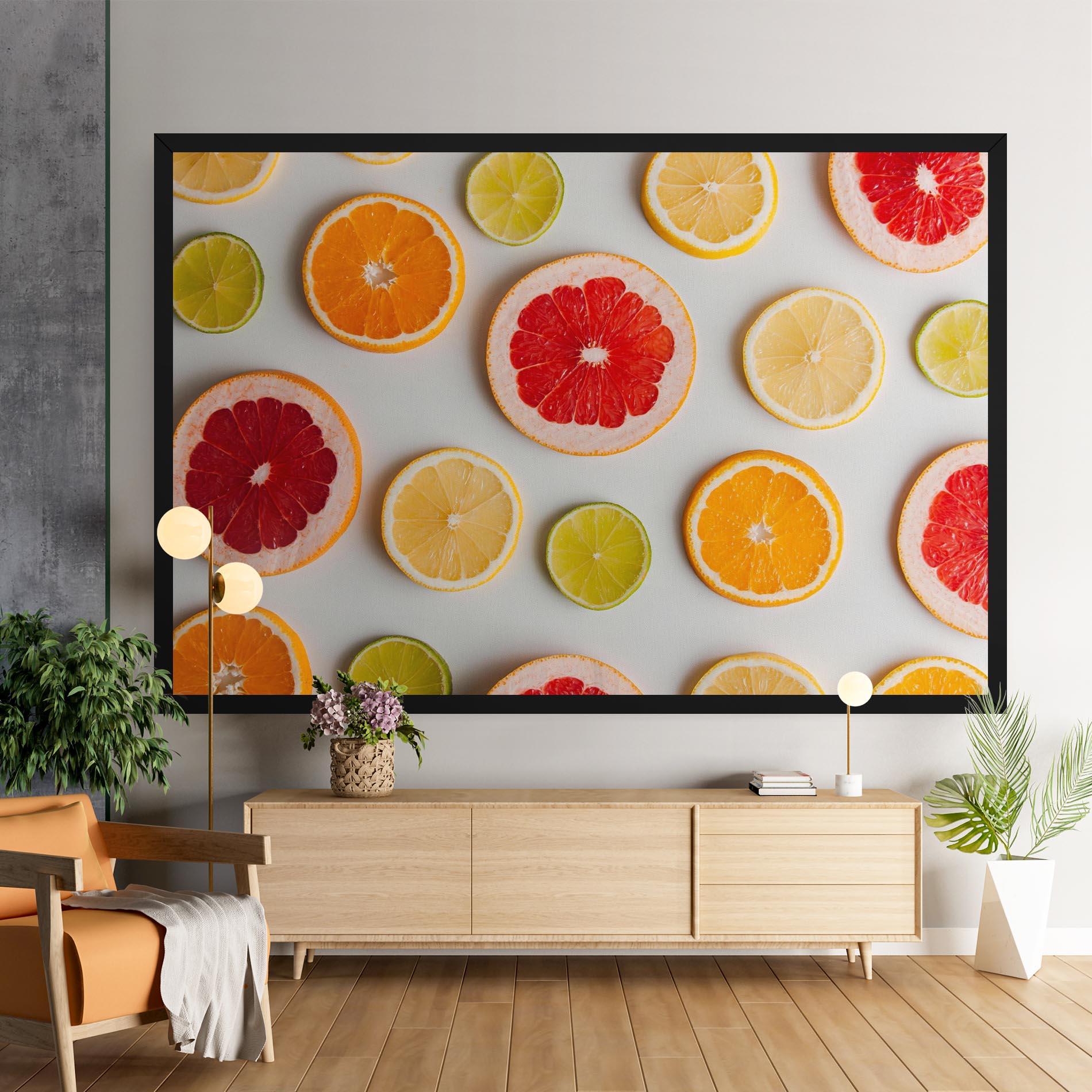 Leinwandbild Grapefruit Mix mockup 9