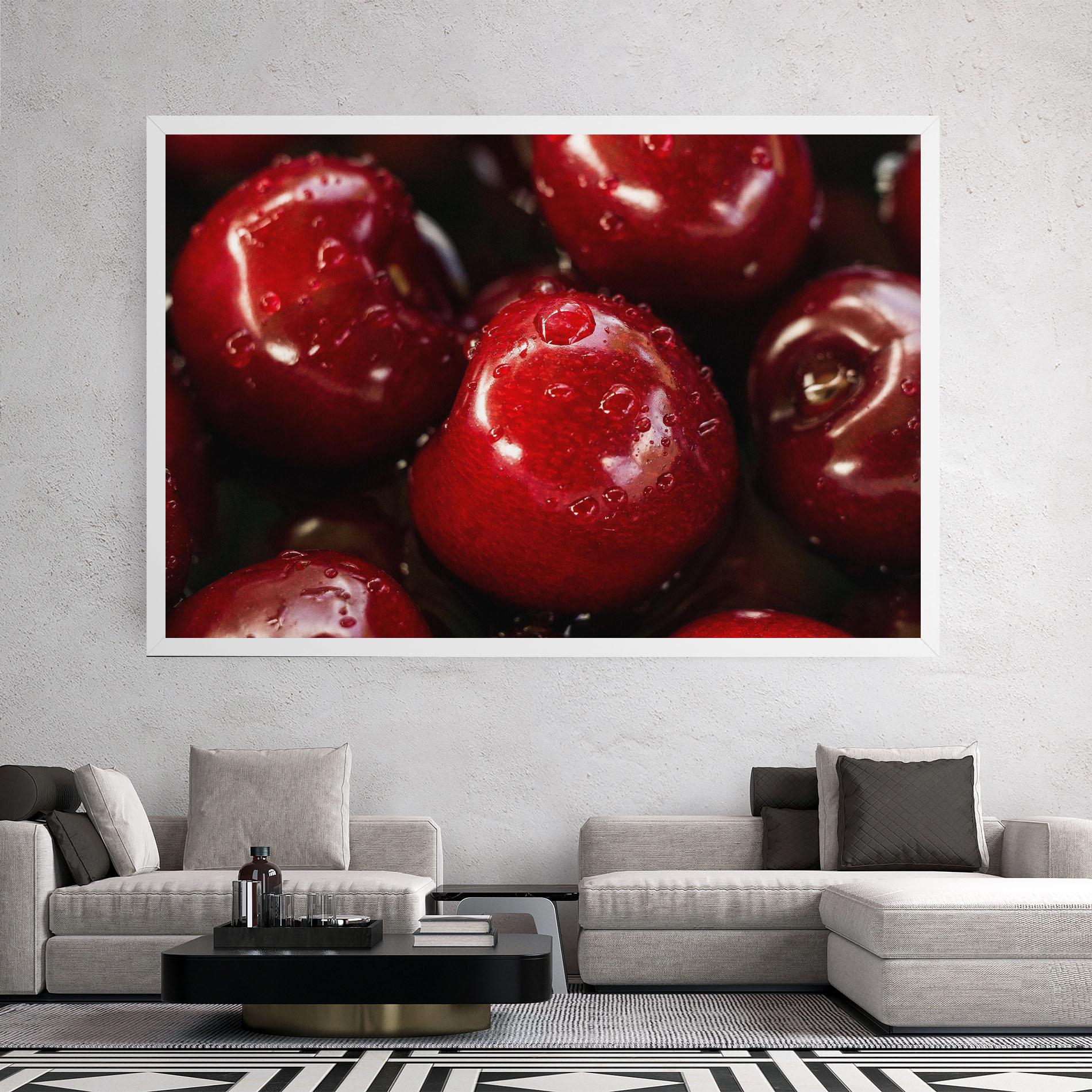 Leinwandbild Cherries mockup 2
