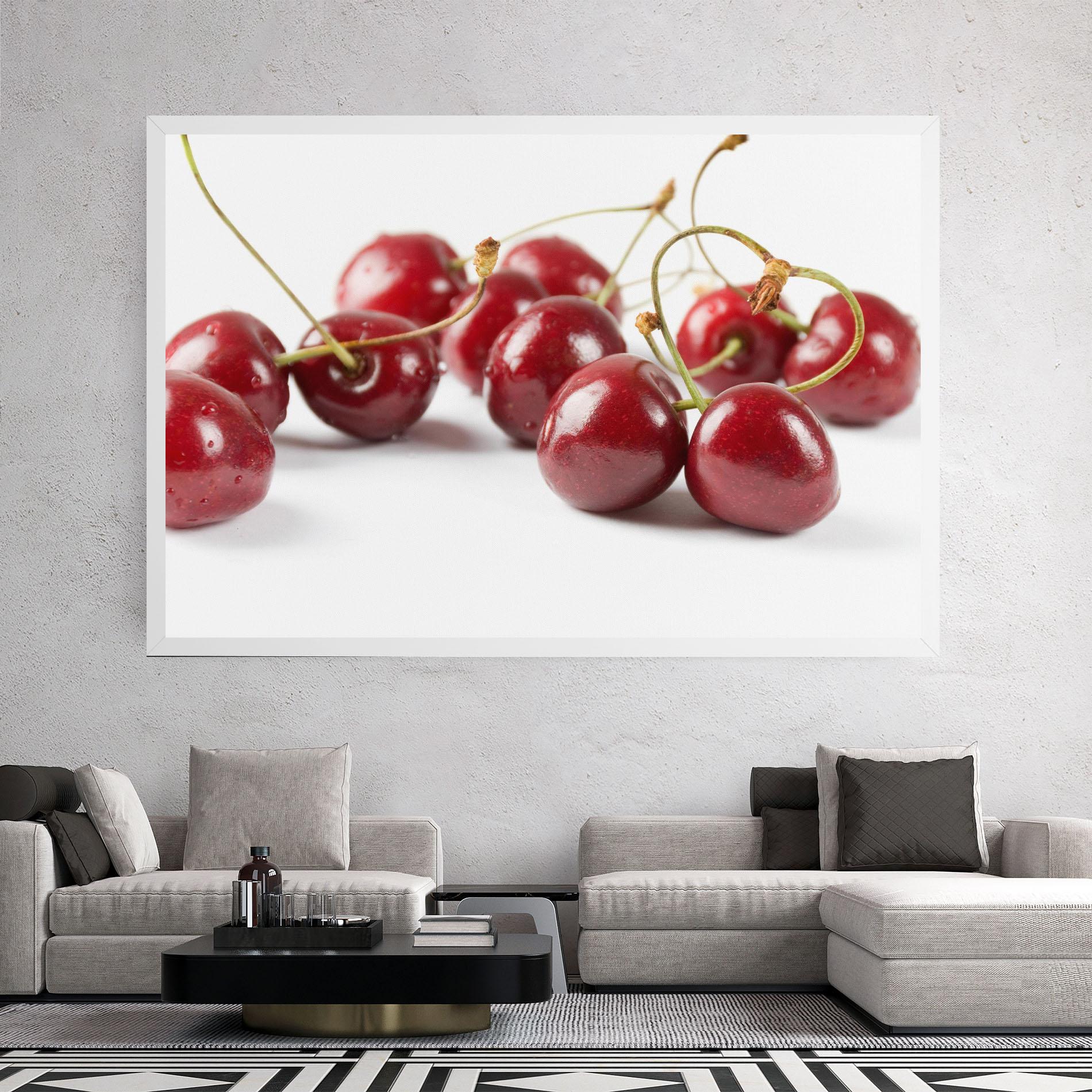 Leinwandbild Cherry Berries mockup 2