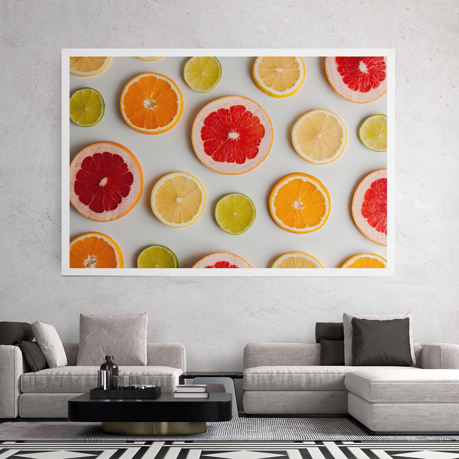 Leinwandbild Grapefruit Mix mockup 2