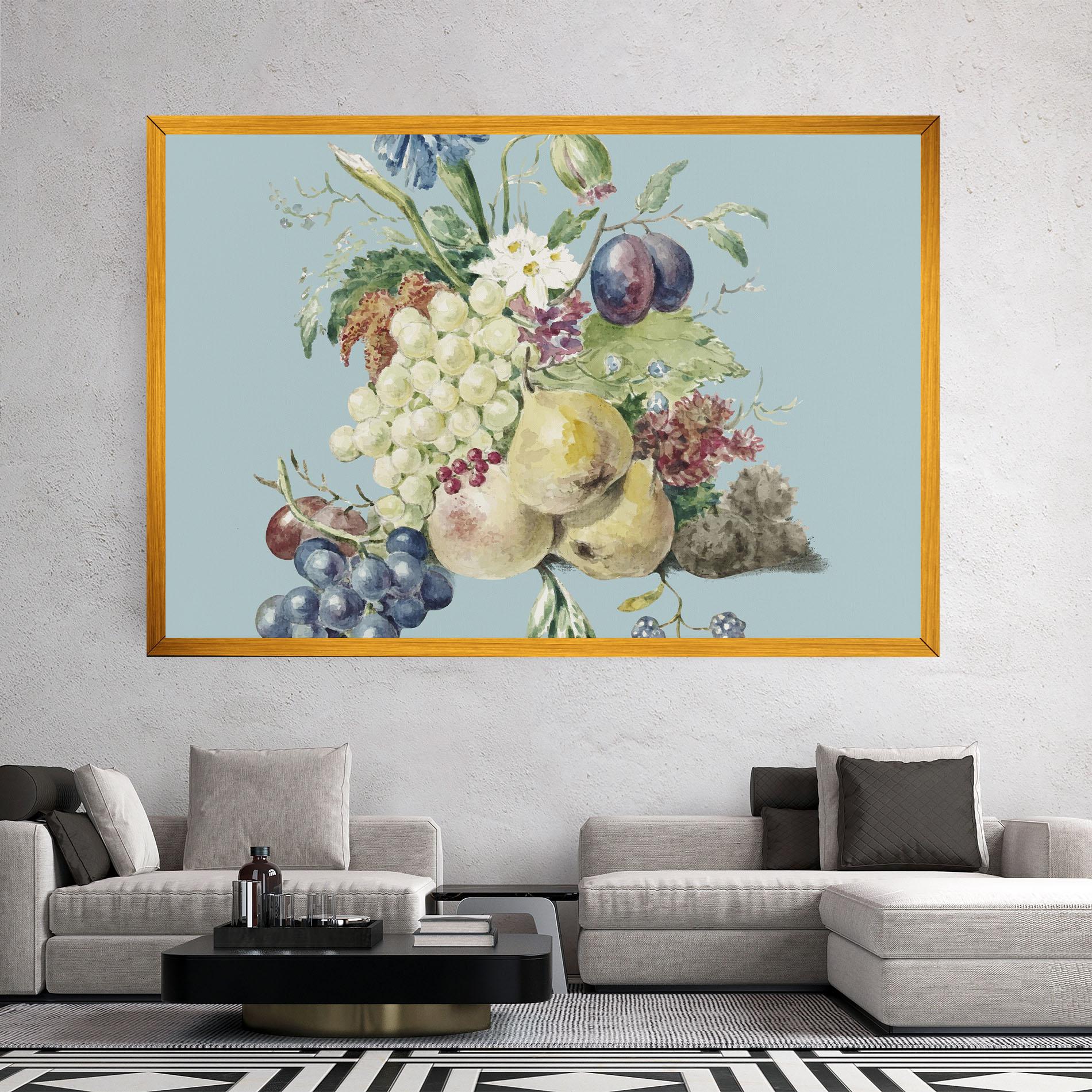 Leinwandbild Fruit Paintig mockup 2