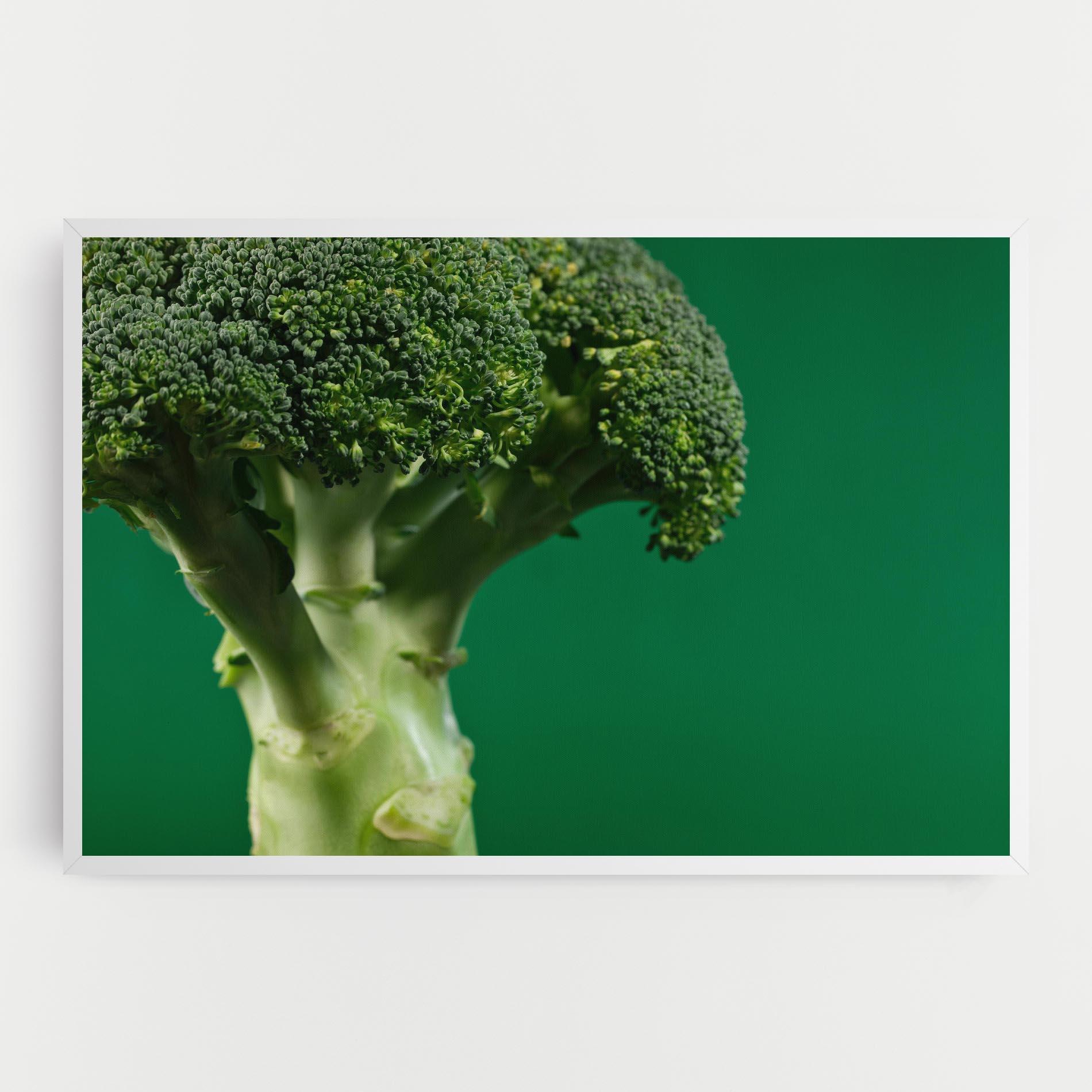 Leinwandbild Broccoli mockup 0