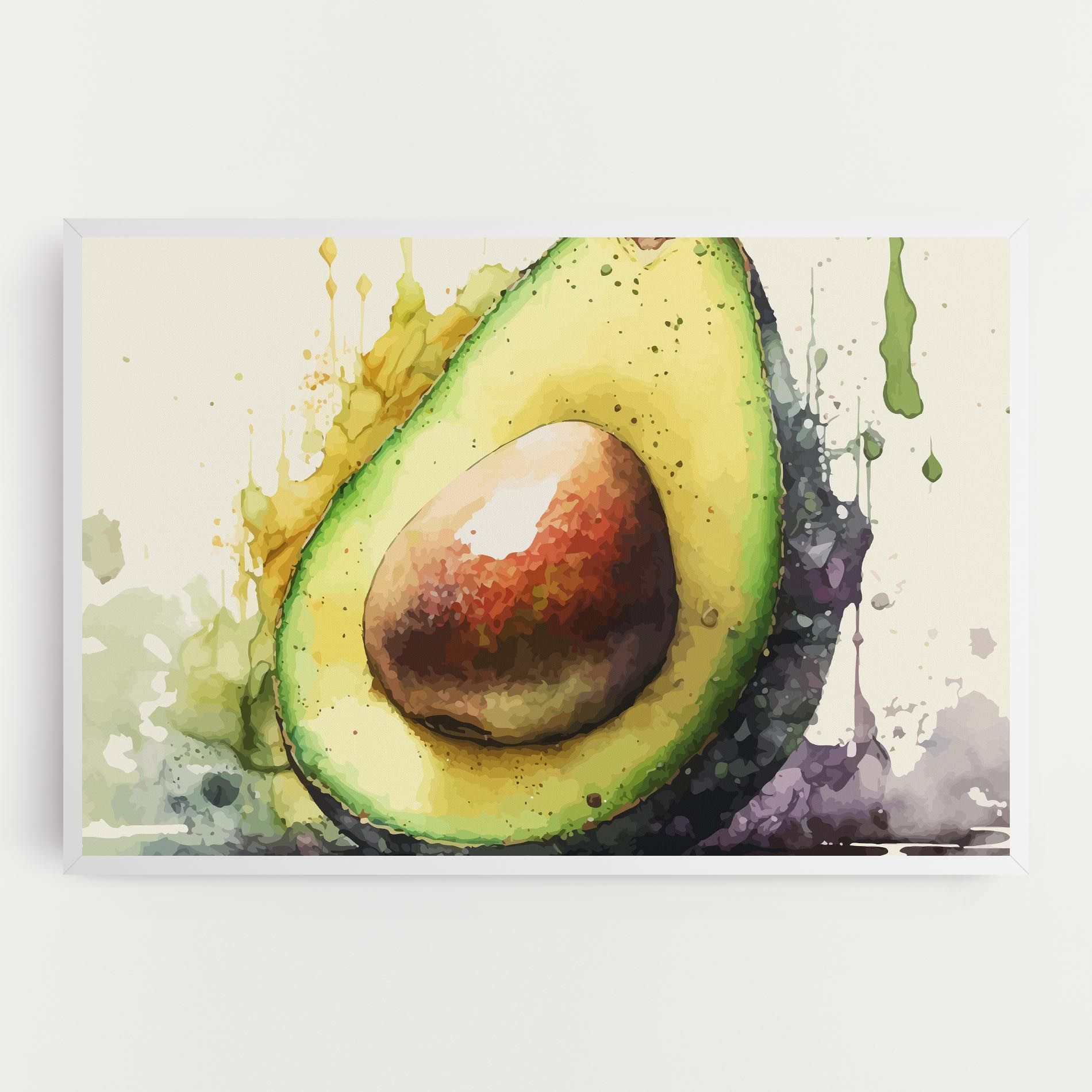 Green Avocado Art mockup 0