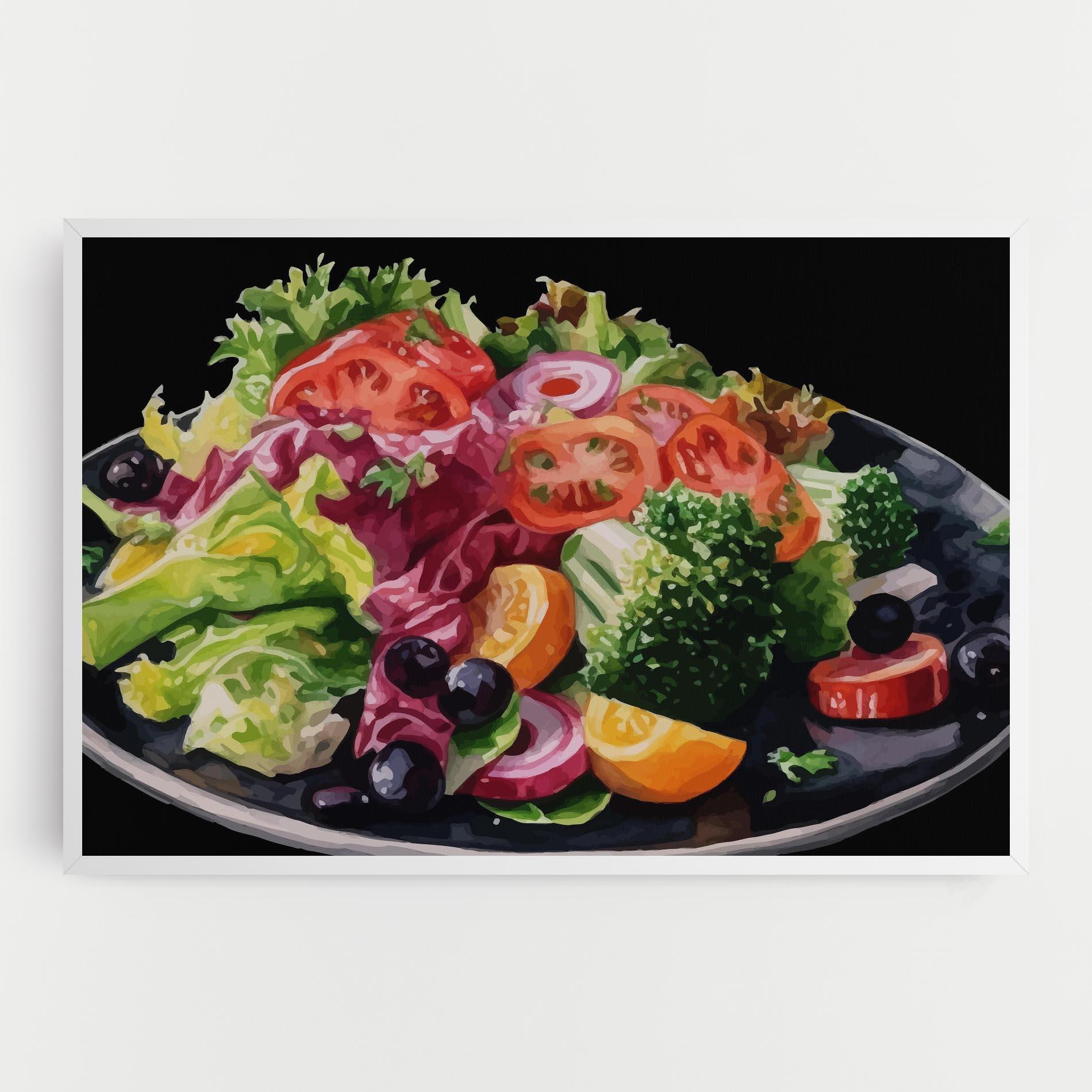 Leinwandbild Healthy Tomato Food mockup 0