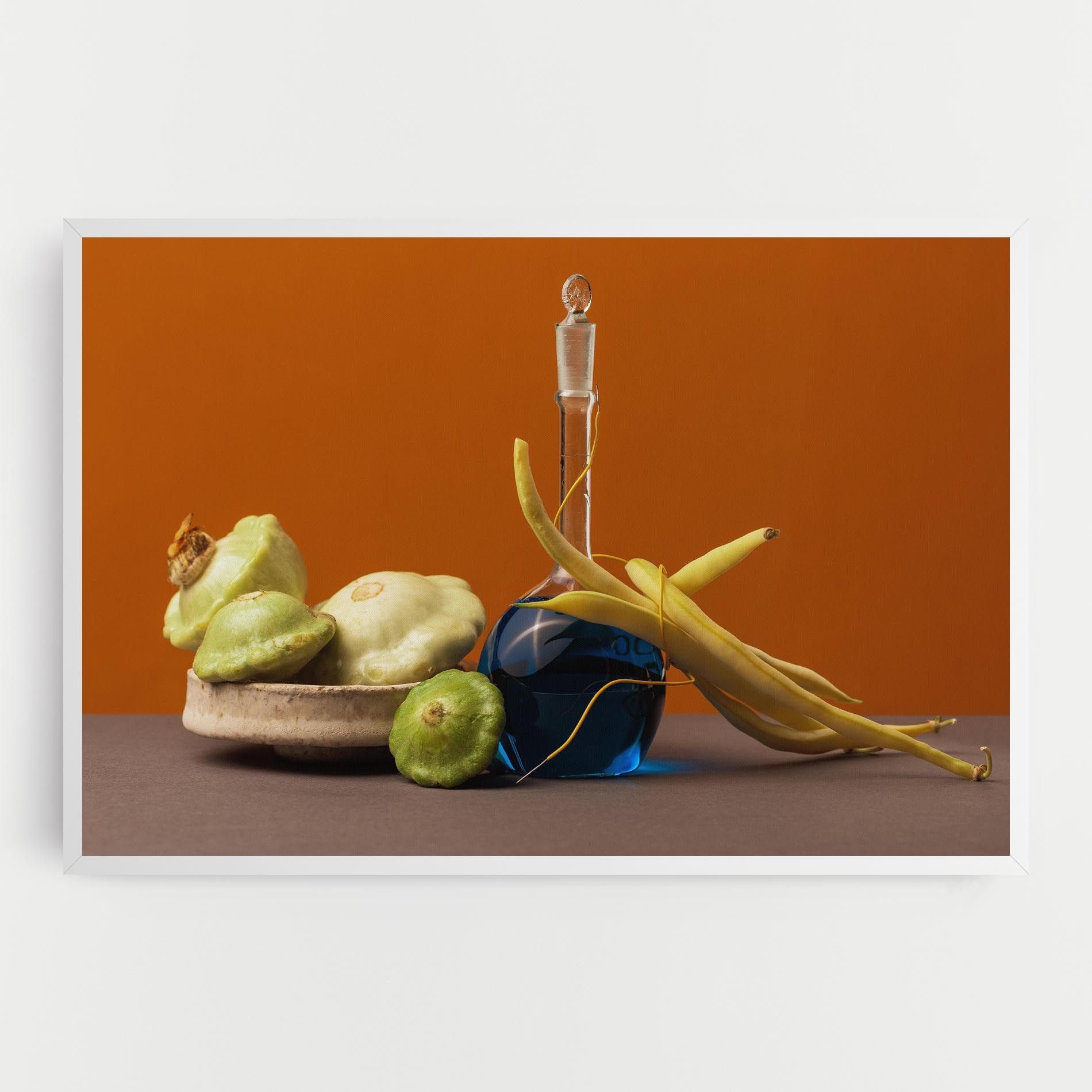 Vegetables Blue Liquid mockup 0
