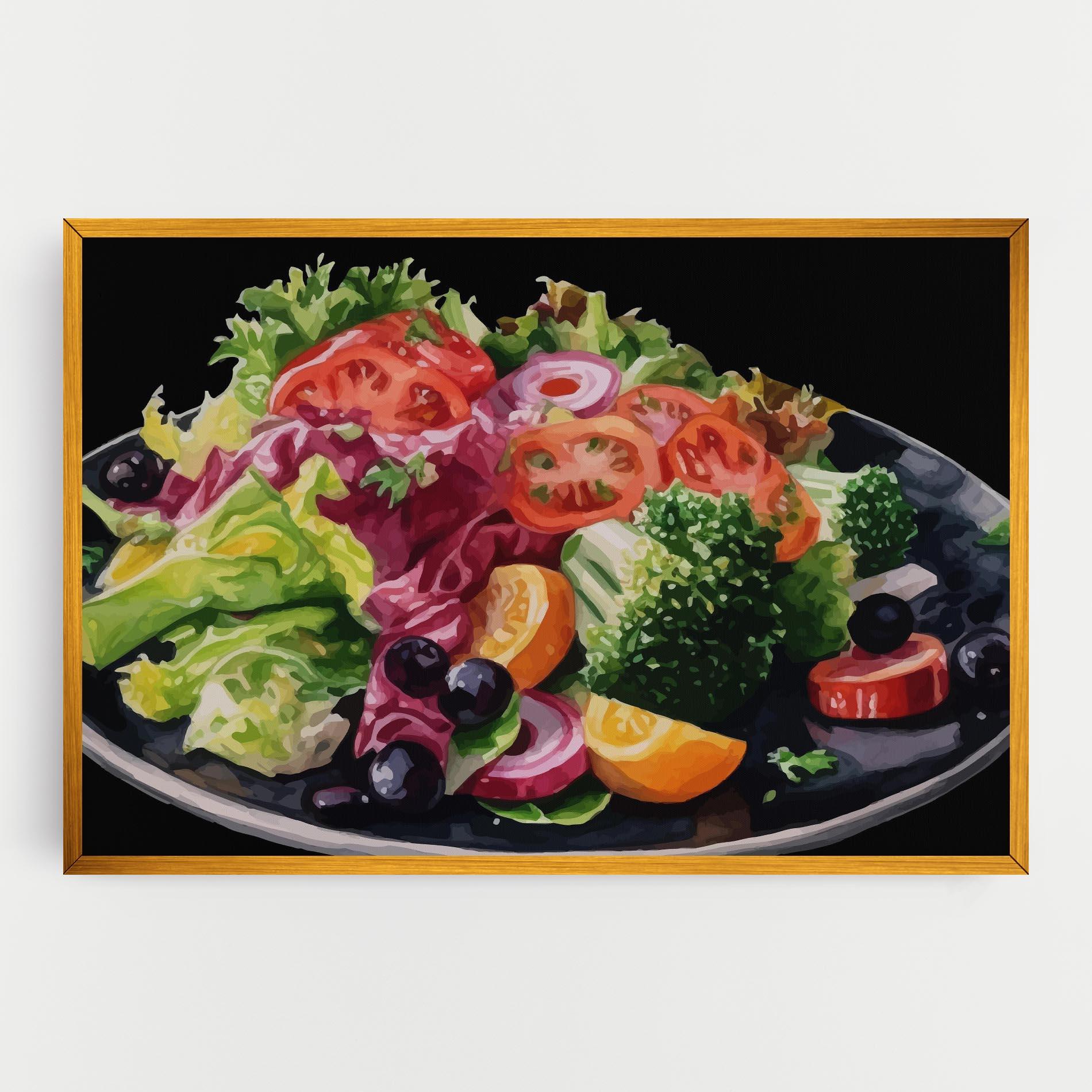 Leinwandbild Healthy Tomato Food mockup 0