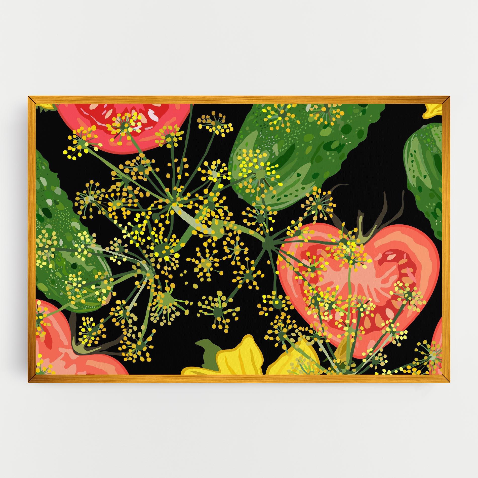 Leinwandbild Heart Tomato mockup 0