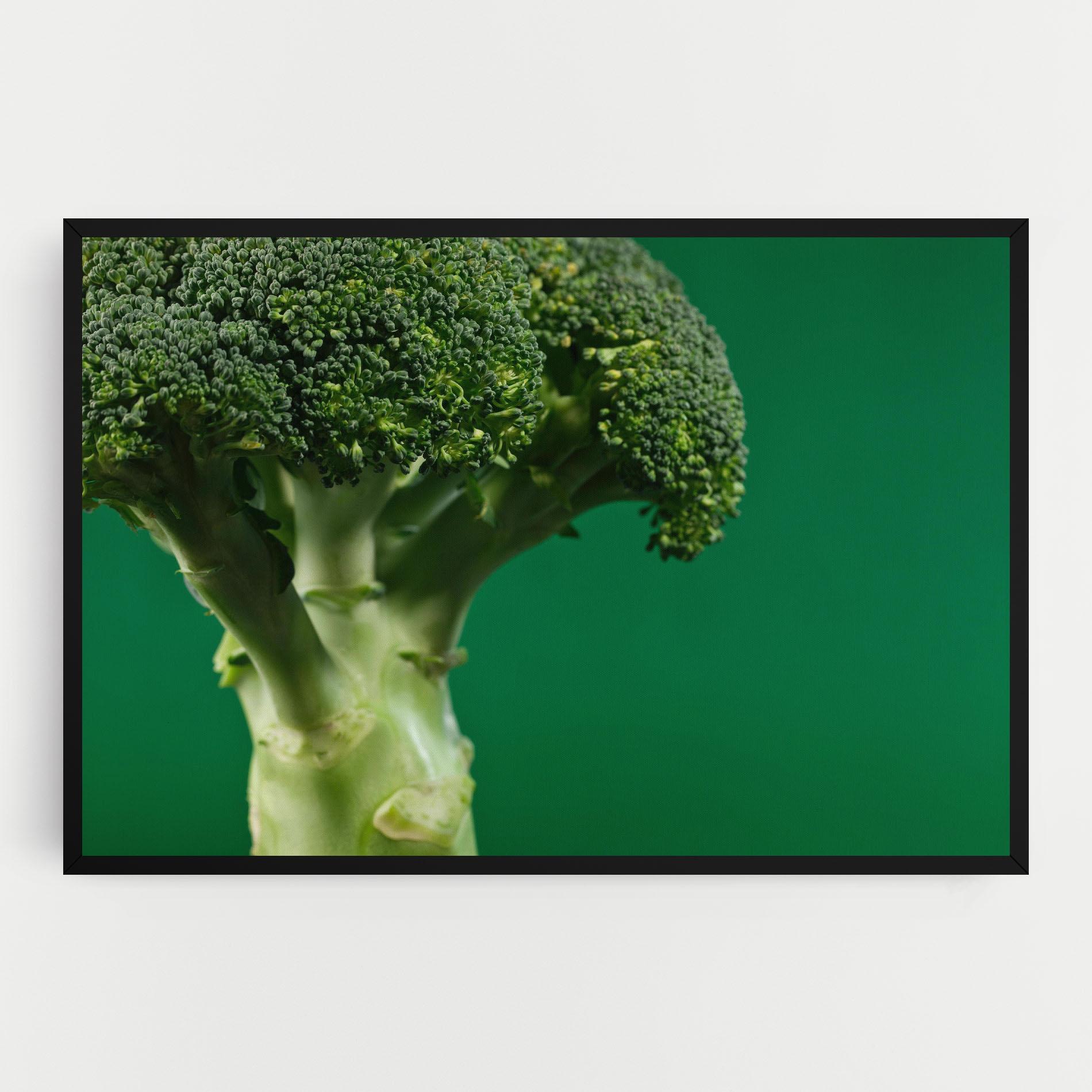 Leinwandbild Broccoli mockup 0
