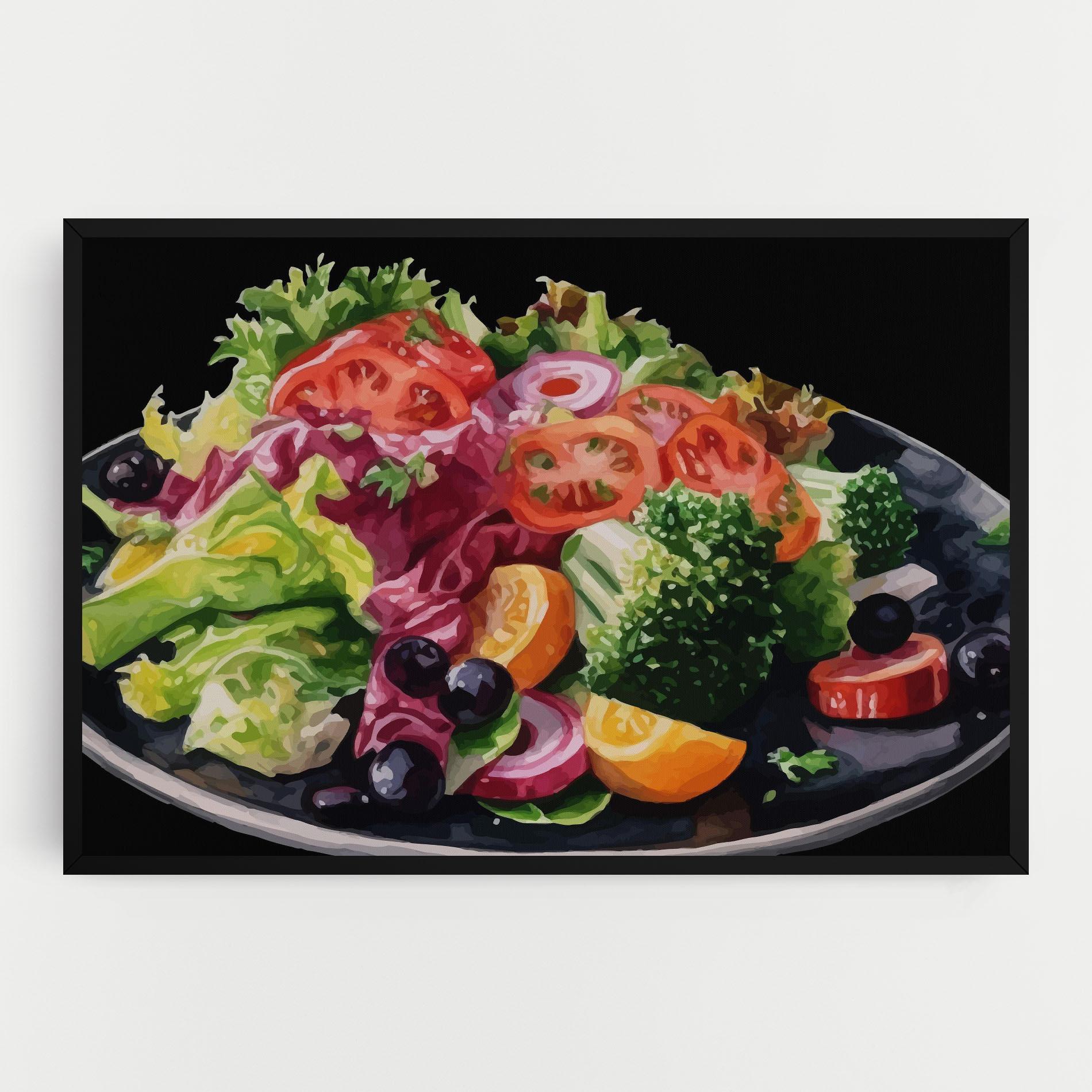Leinwandbild Healthy Tomato Food mockup 0