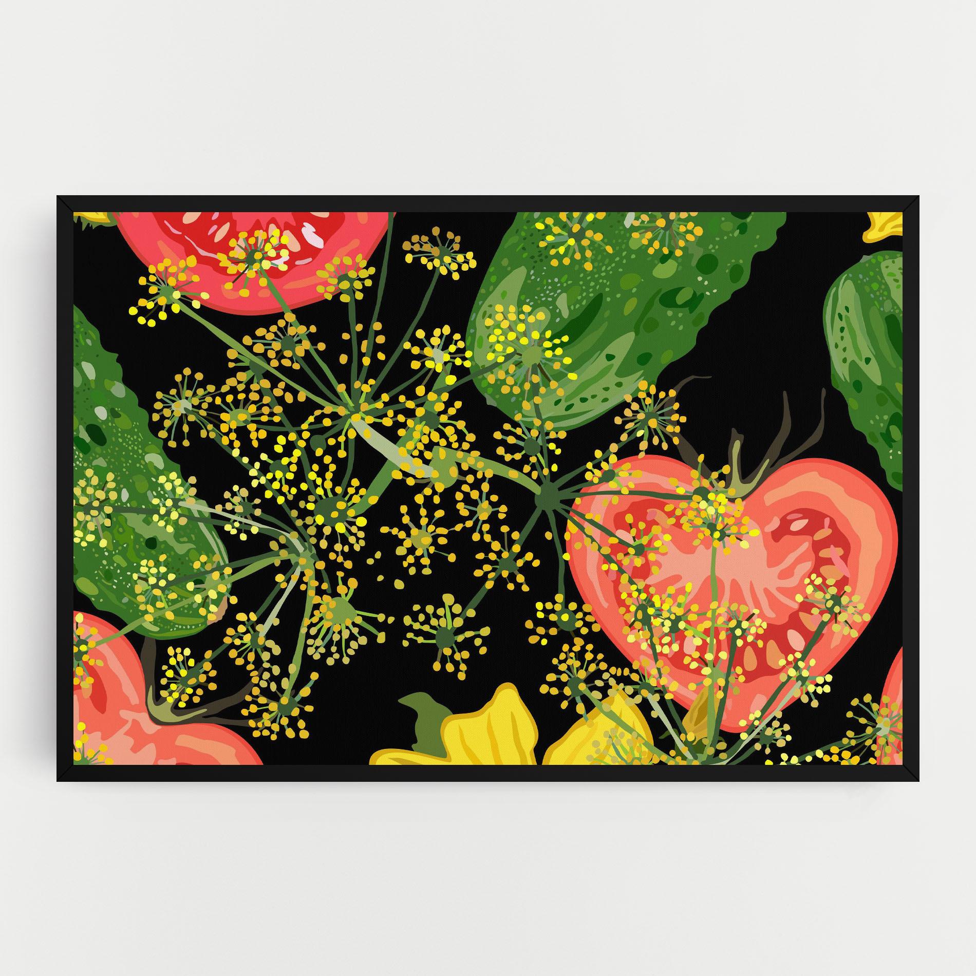 Leinwandbild Heart Tomato mockup 0