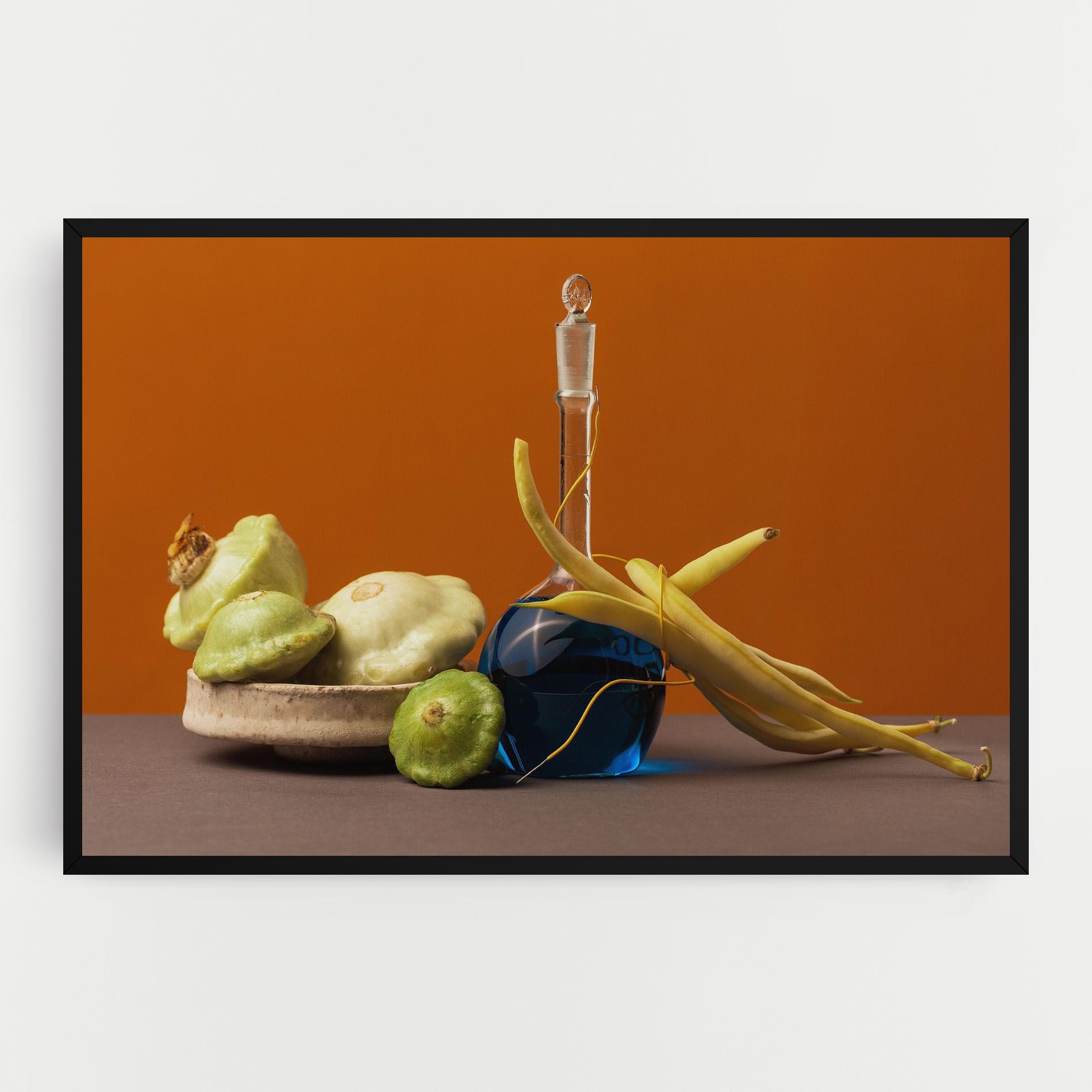 Vegetables Blue Liquid mockup 0