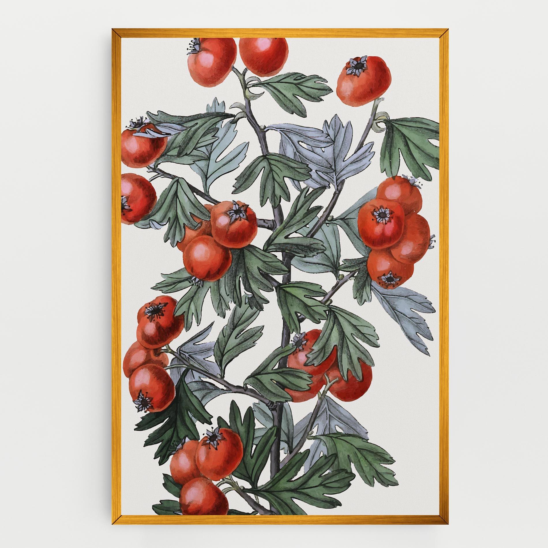 Leinwandbild Cherry Drawing mockup 0