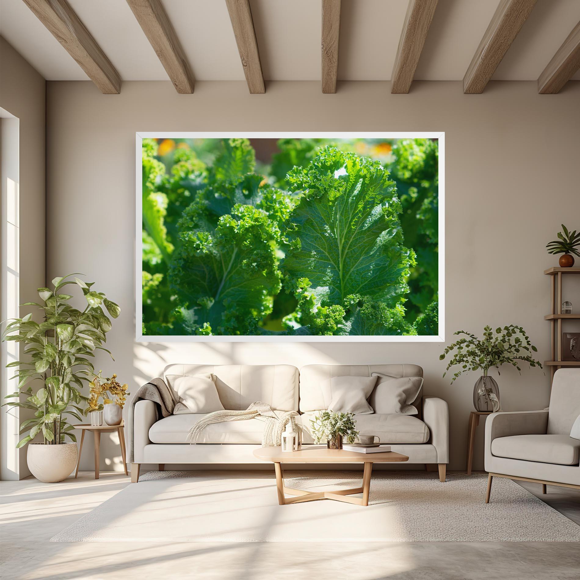 Leinwandbild Lettuce View mockup 6
