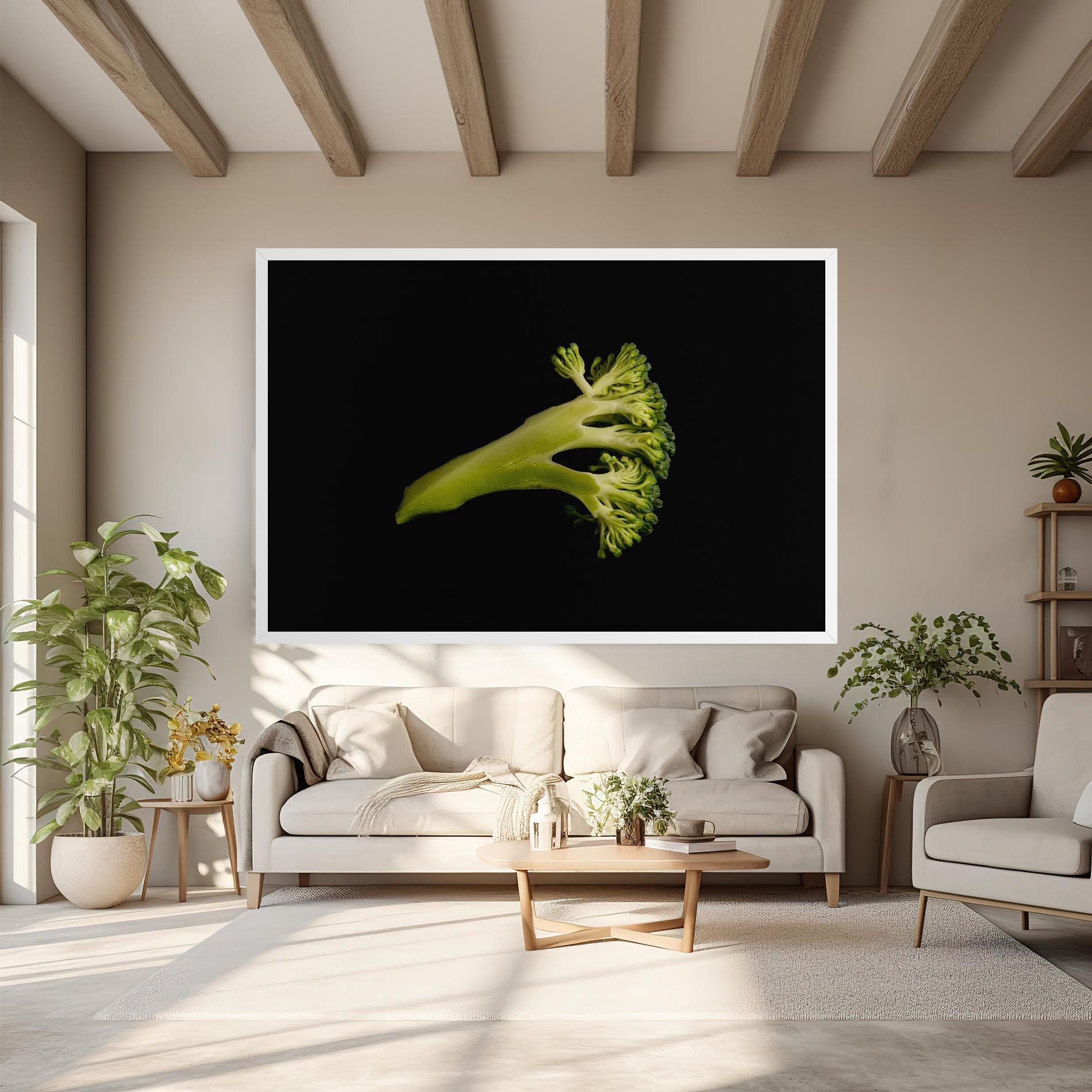 Leinwandbild Nice Broccoli mockup 6