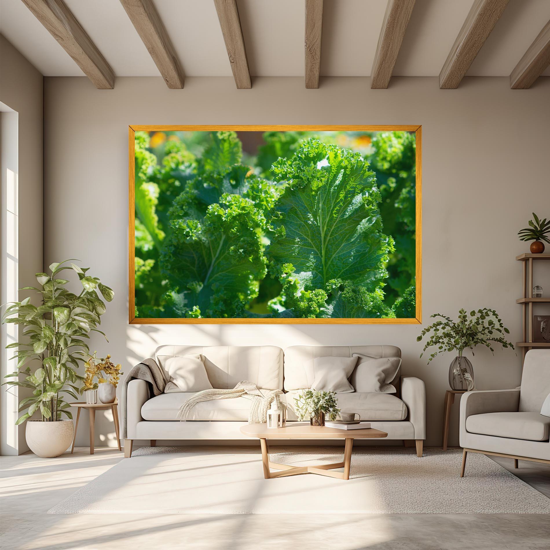 Leinwandbild Lettuce View mockup 6