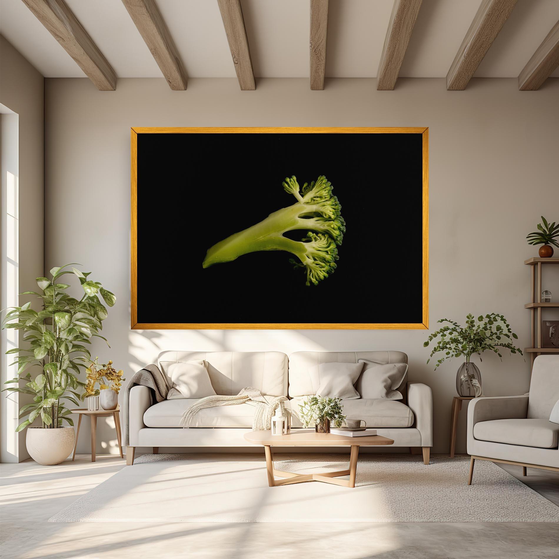 Leinwandbild Nice Broccoli mockup 6