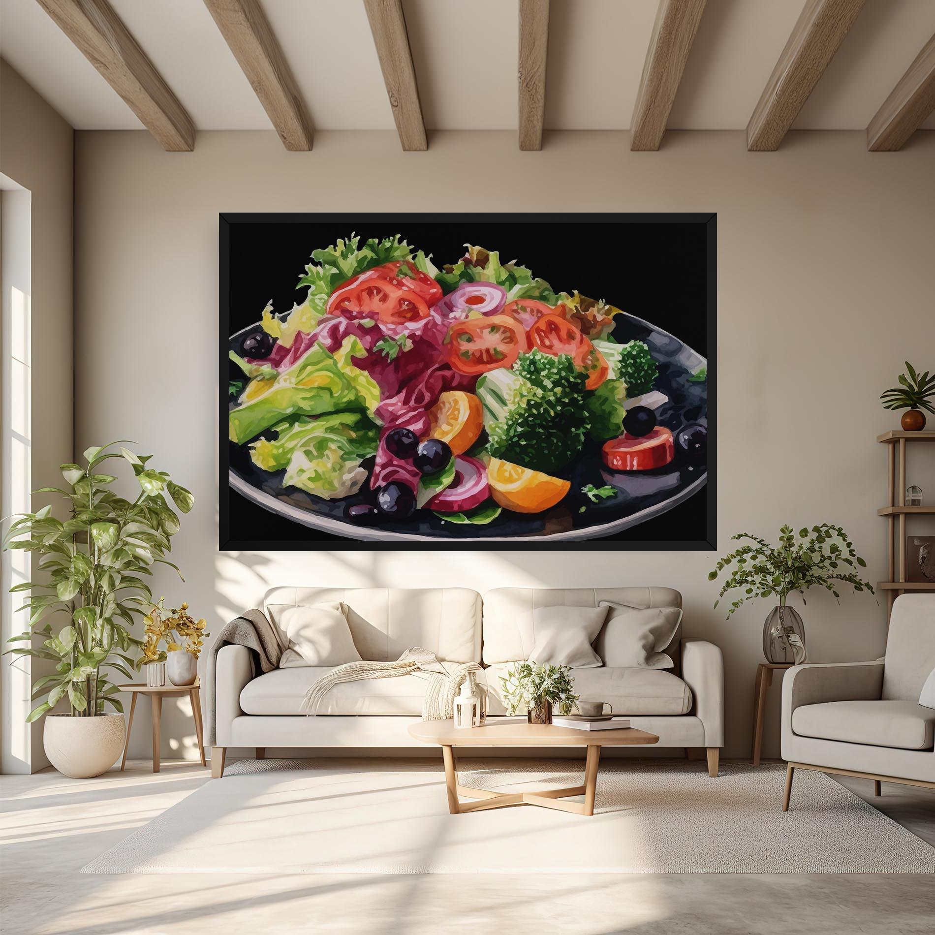 Leinwandbild Healthy Tomato Food mockup 6