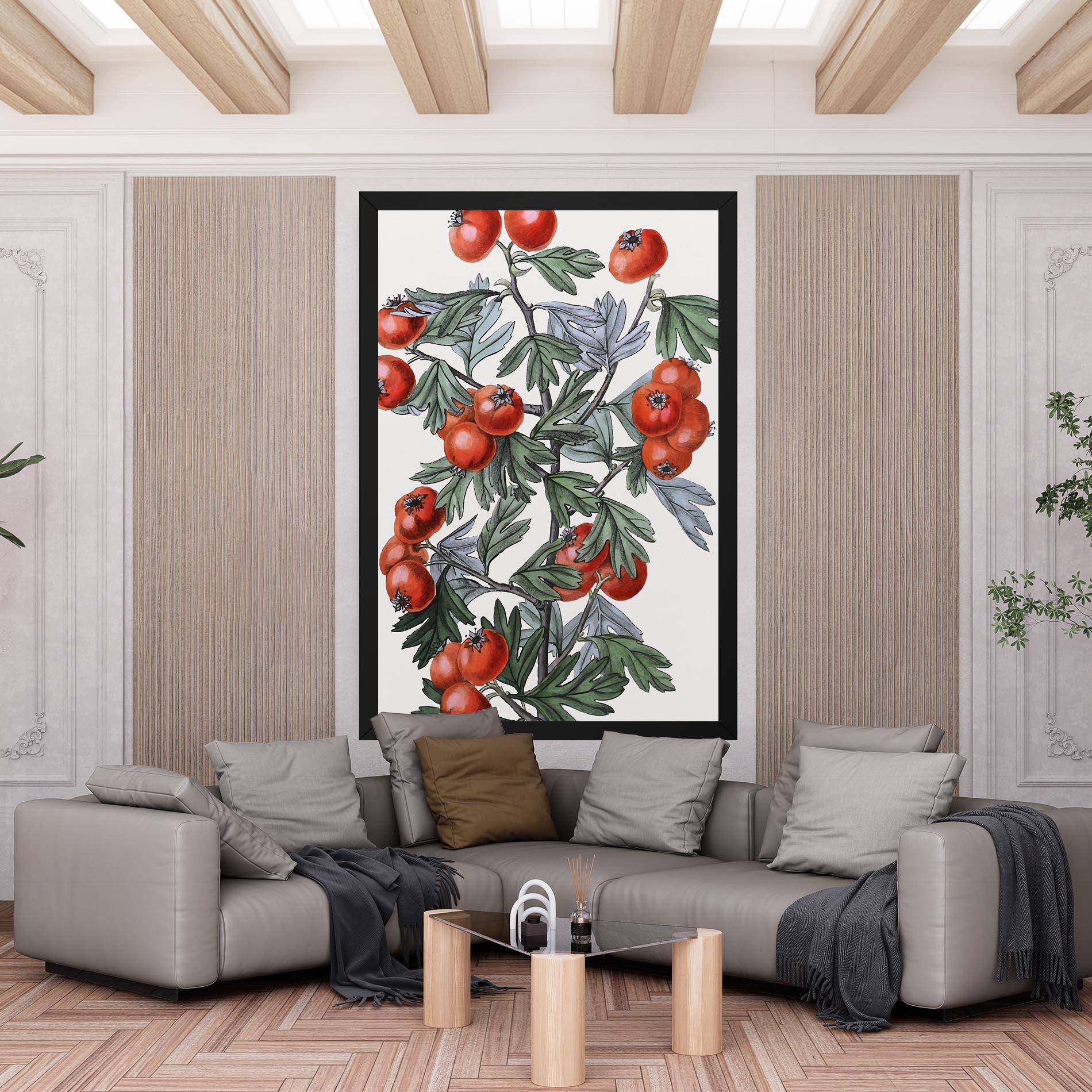 Leinwandbild Cherry Drawing mockup 6
