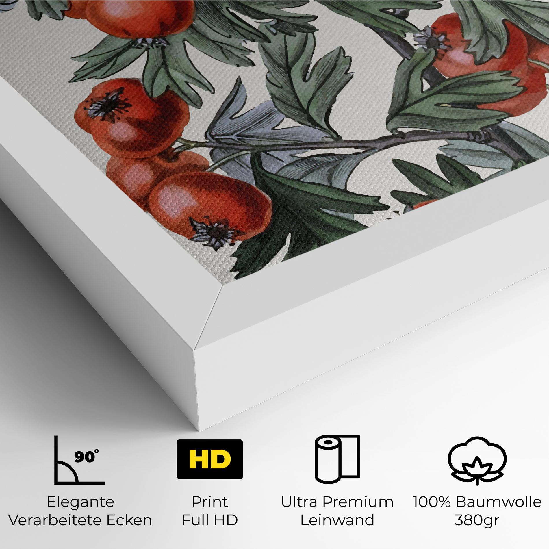 Leinwandbild Cherry Drawing mockup 4