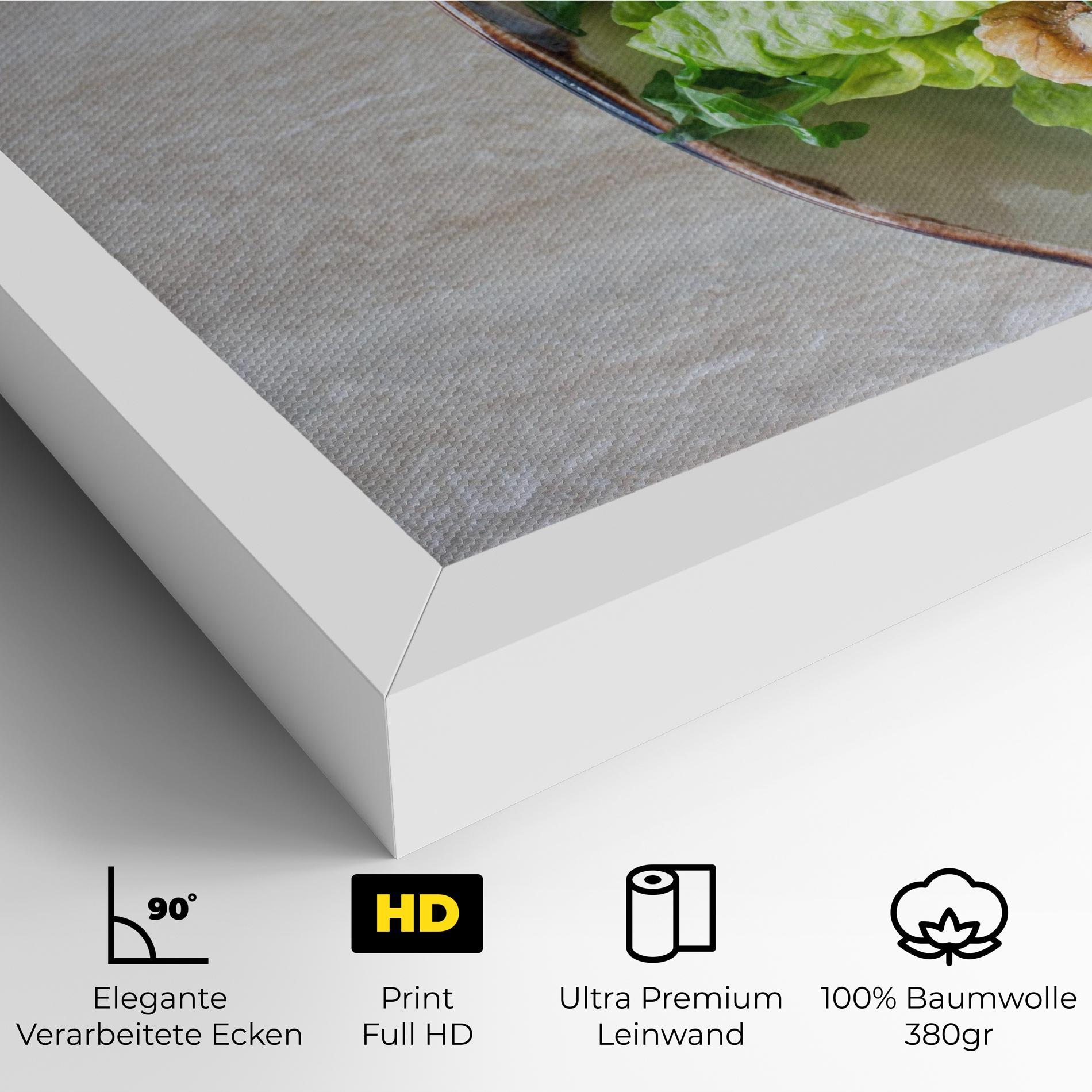 Leinwandbild Delicious Salad mockup 4