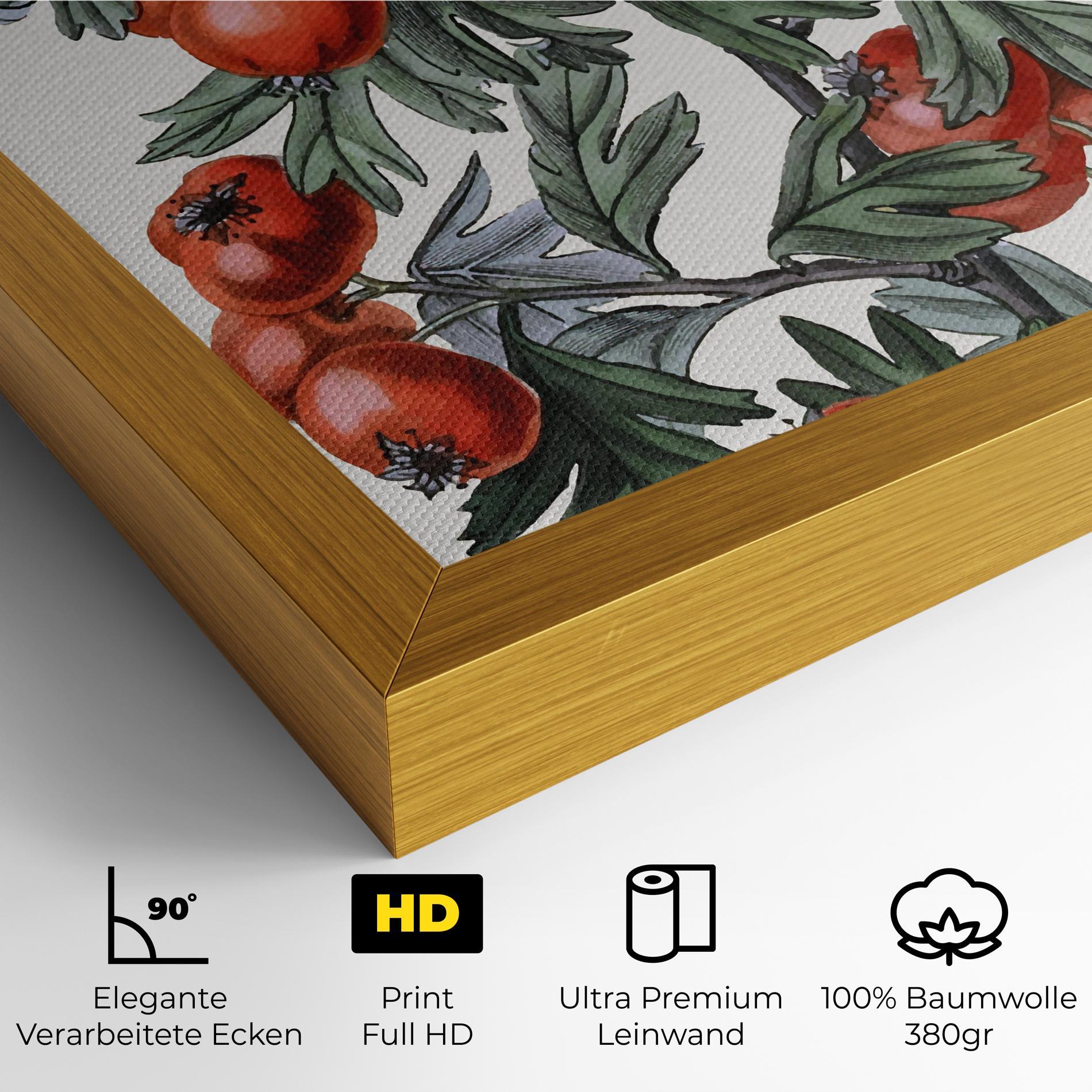 Leinwandbild Cherry Drawing mockup 4