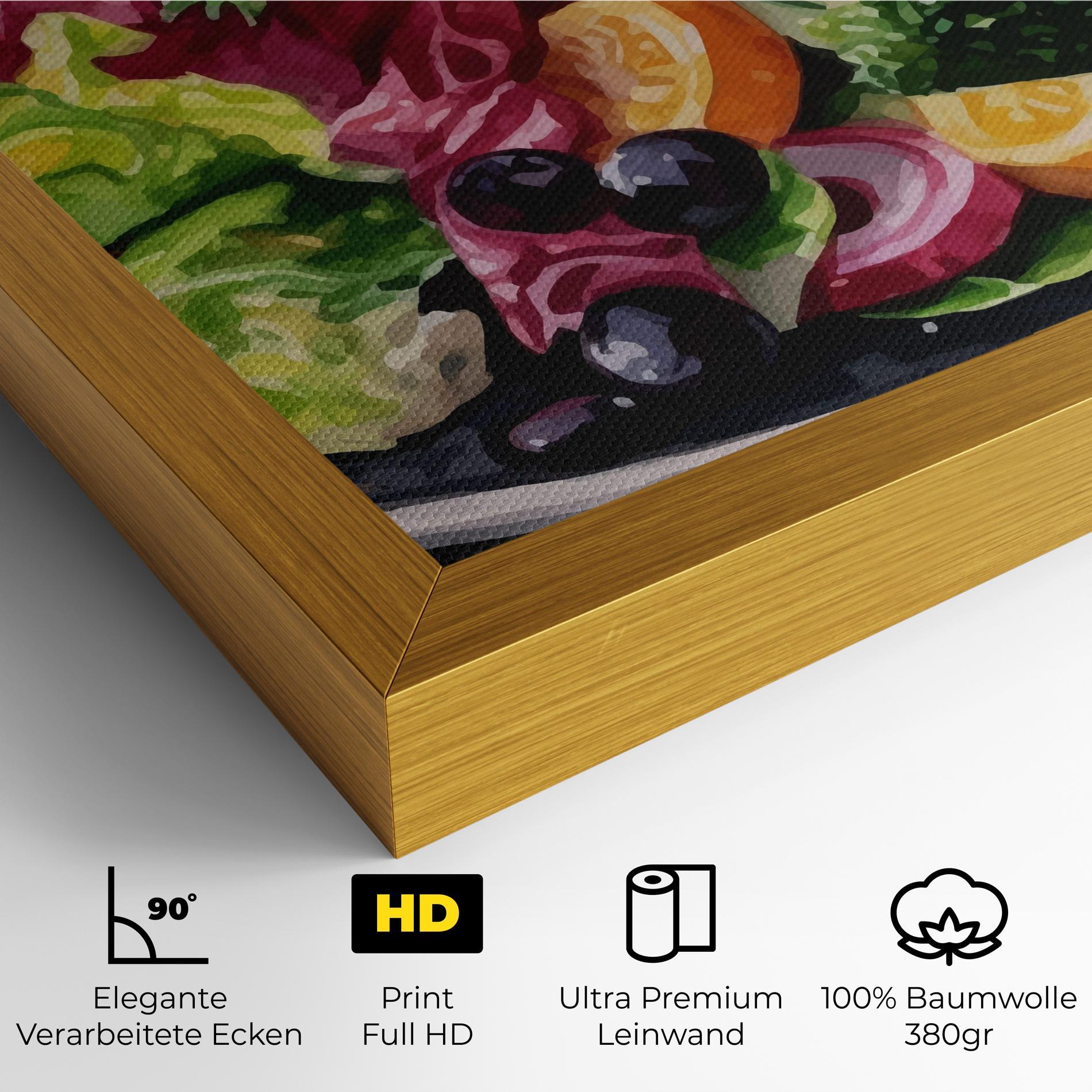 Leinwandbild Healthy Tomato Food mockup 4