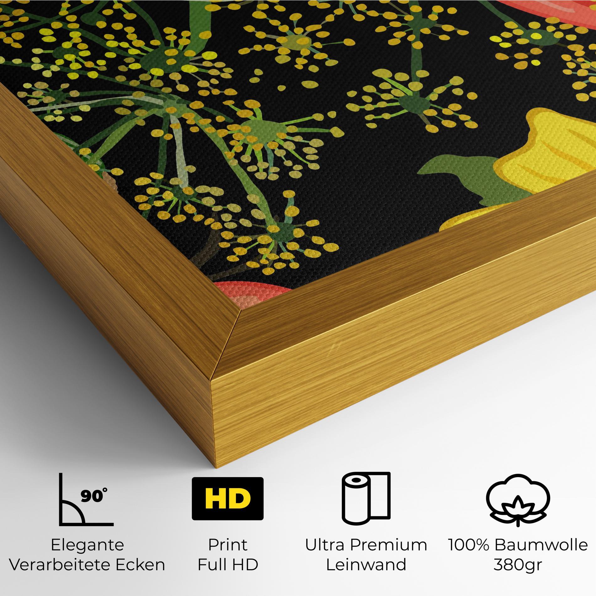 Leinwandbild Heart Tomato mockup 4