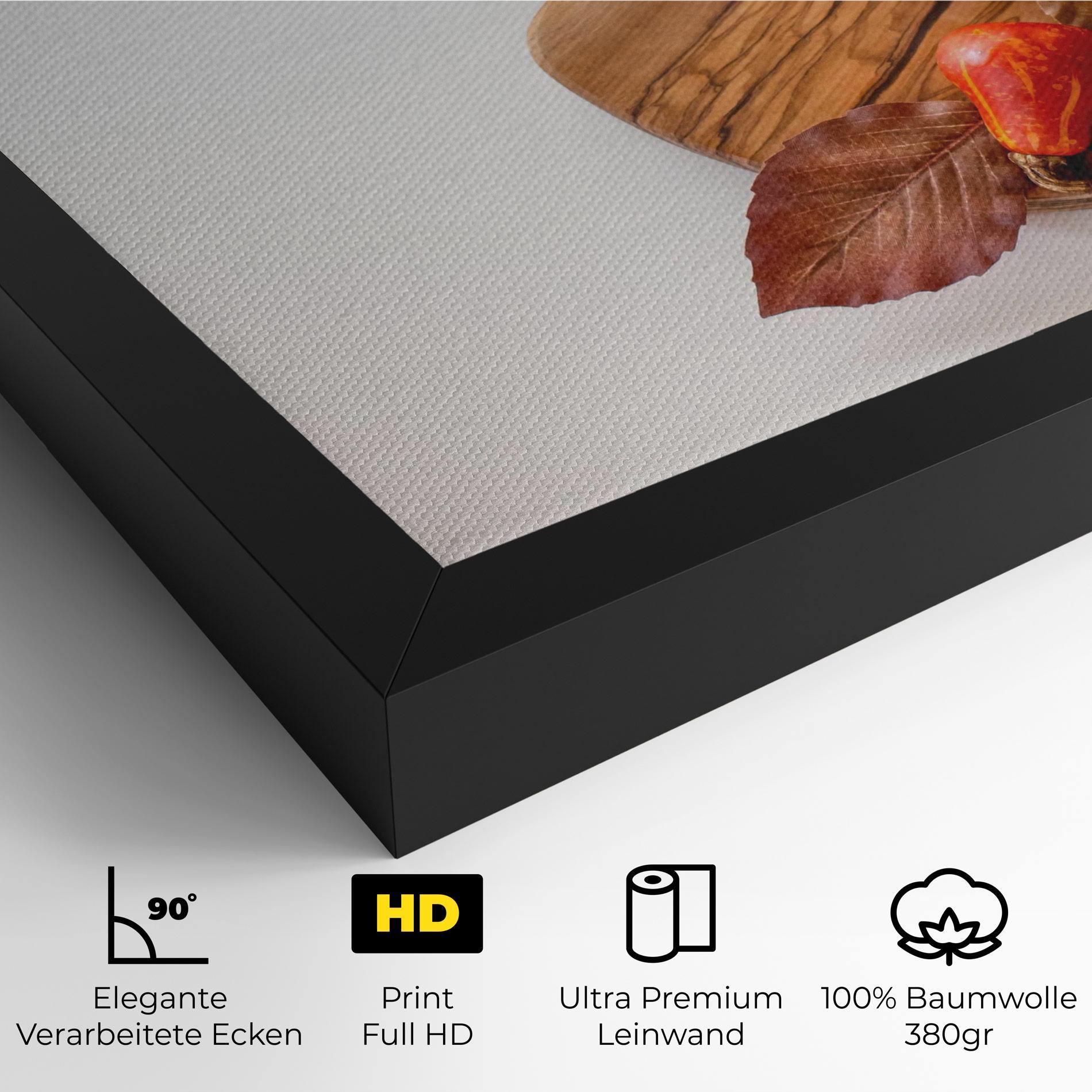 Leinwandbild Autumn Pumpkins mockup 4