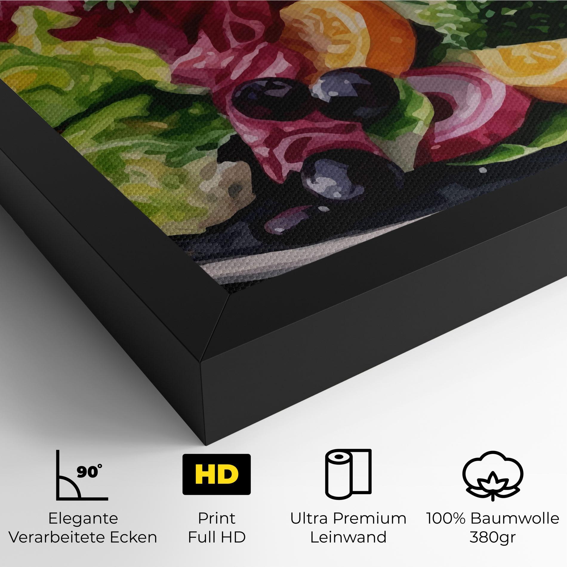 Leinwandbild Healthy Tomato Food mockup 4