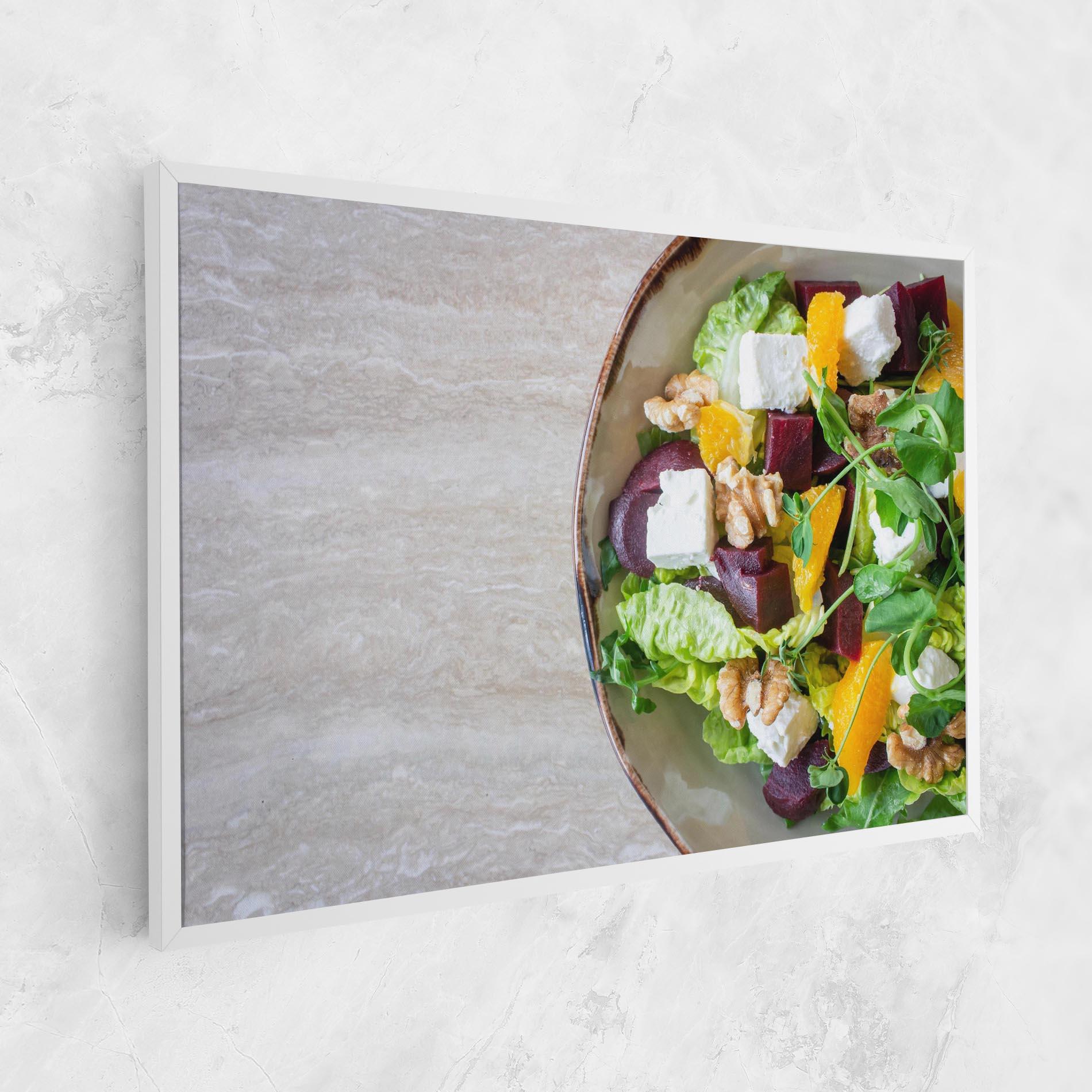 Leinwandbild Delicious Salad mockup 1