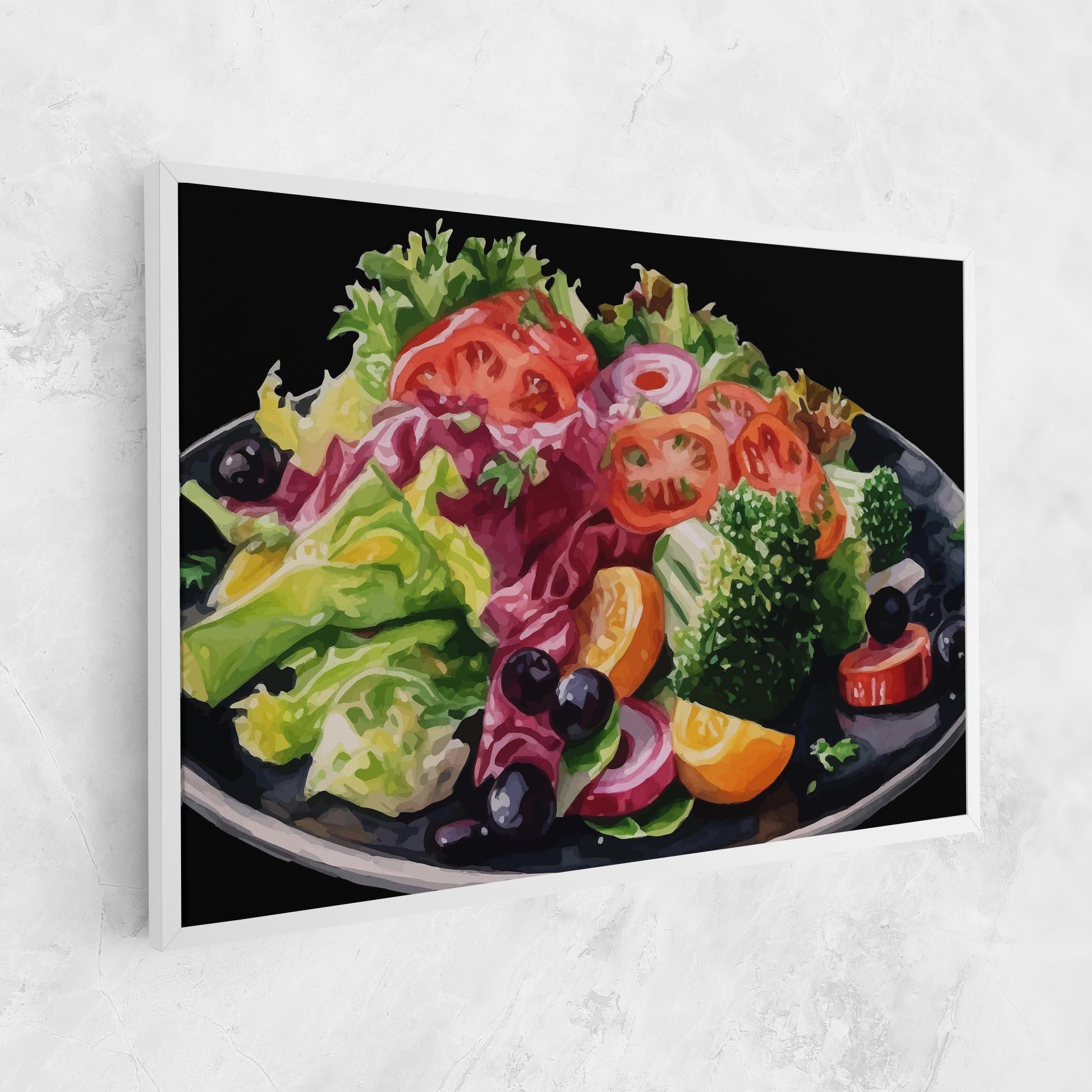 Leinwandbild Healthy Tomato Food mockup 1