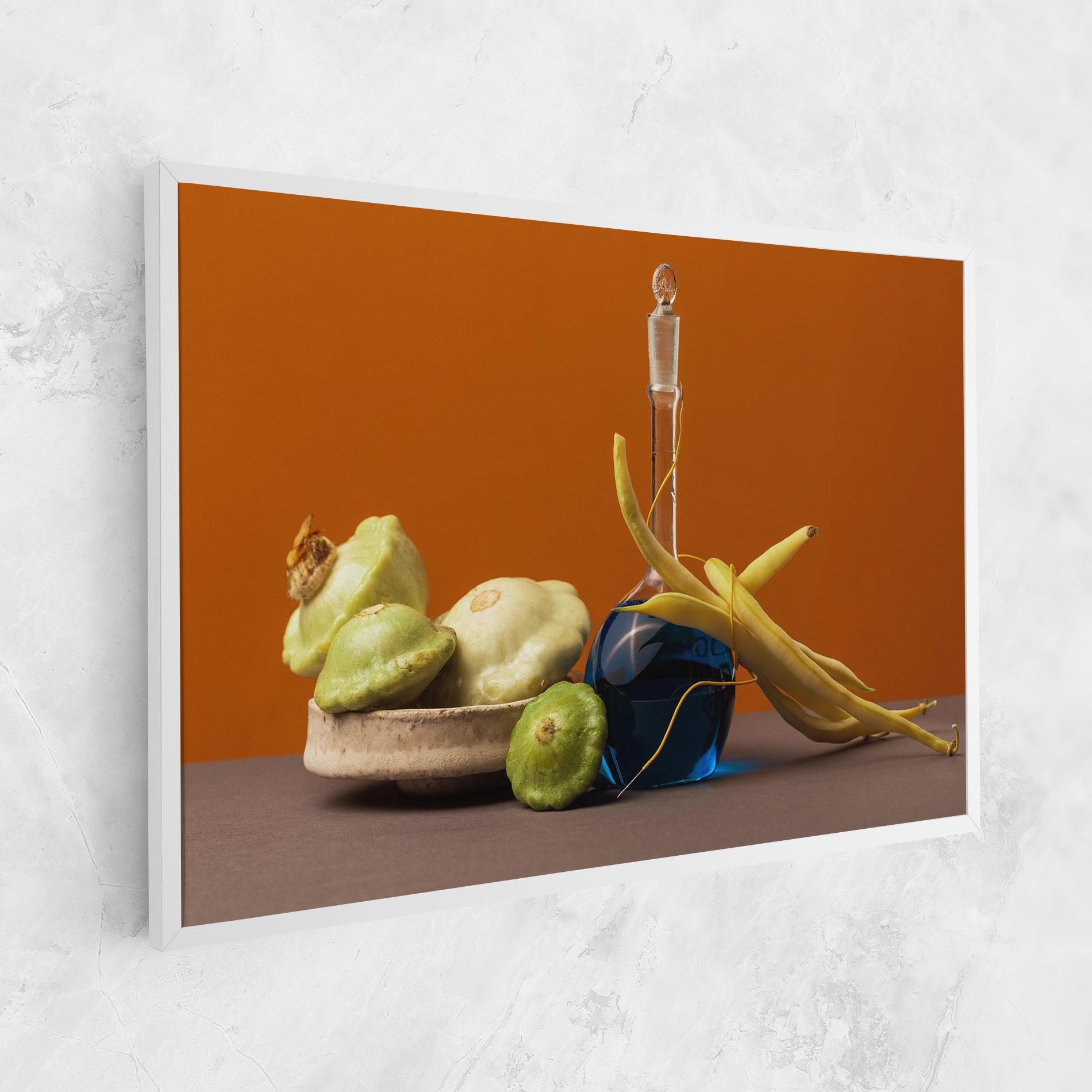 Vegetables Blue Liquid mockup 1