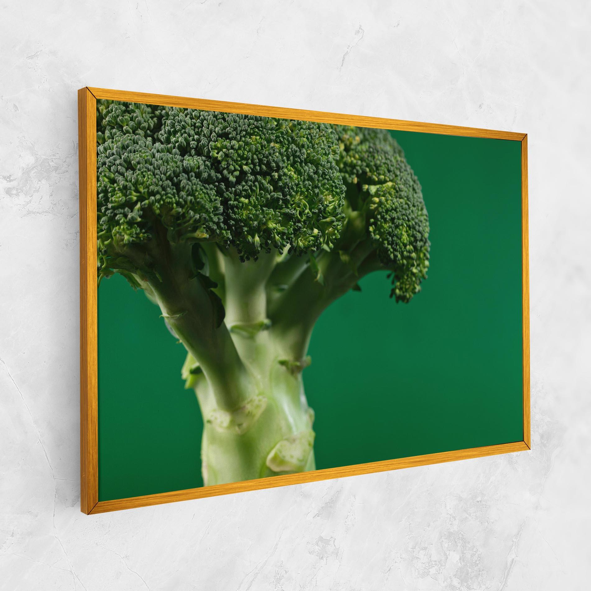 Leinwandbild Broccoli mockup 1