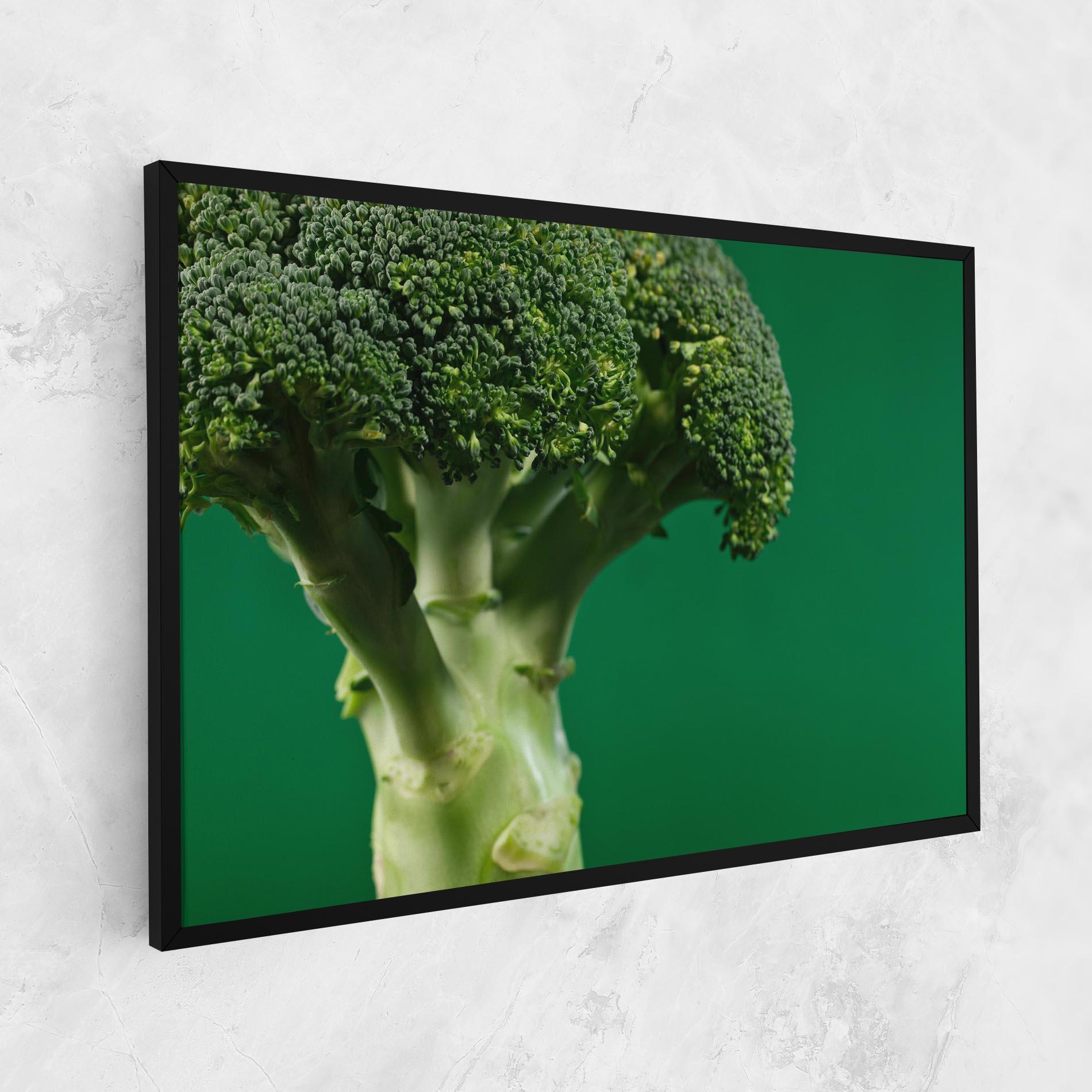 Leinwandbild Broccoli mockup 1