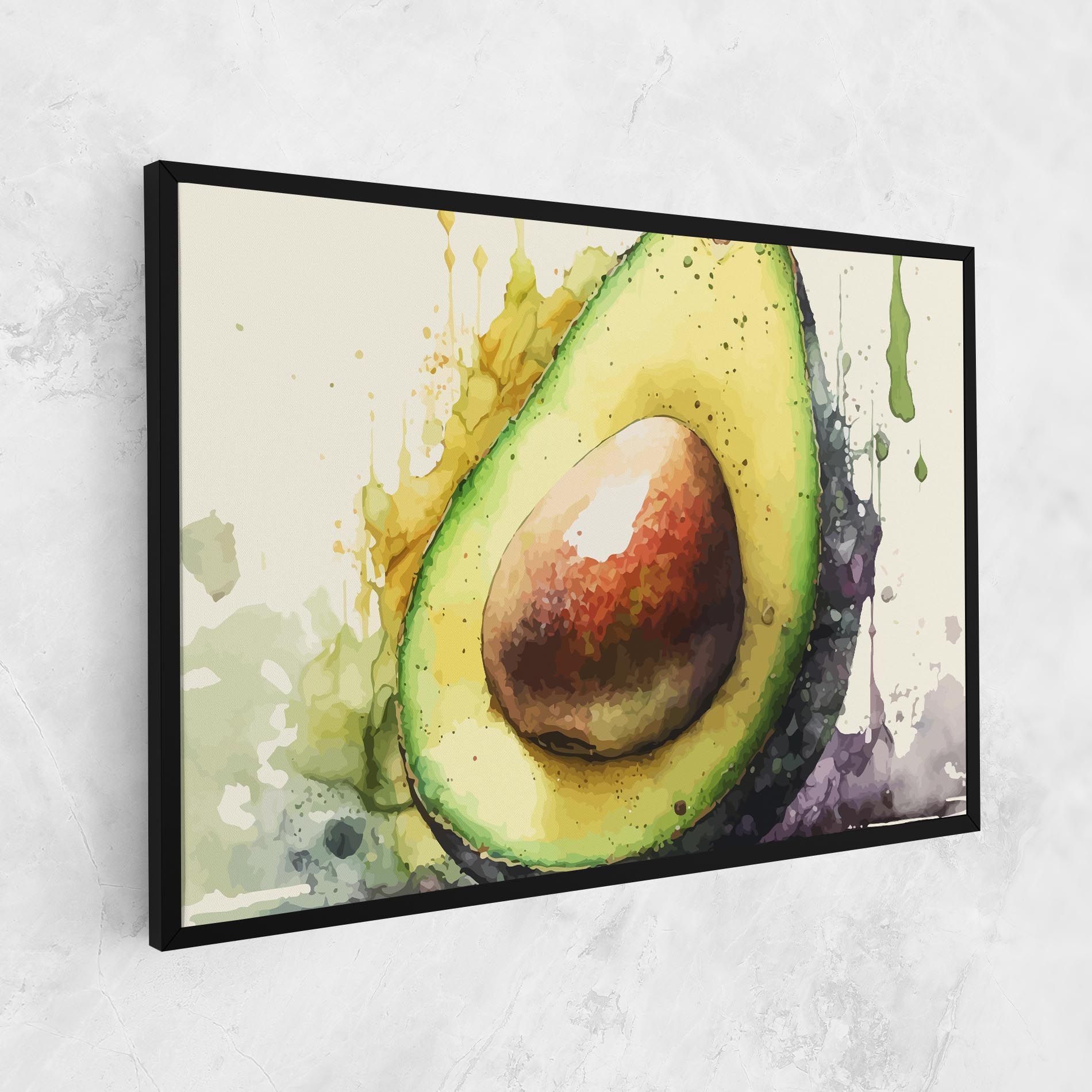Green Avocado Art mockup 1