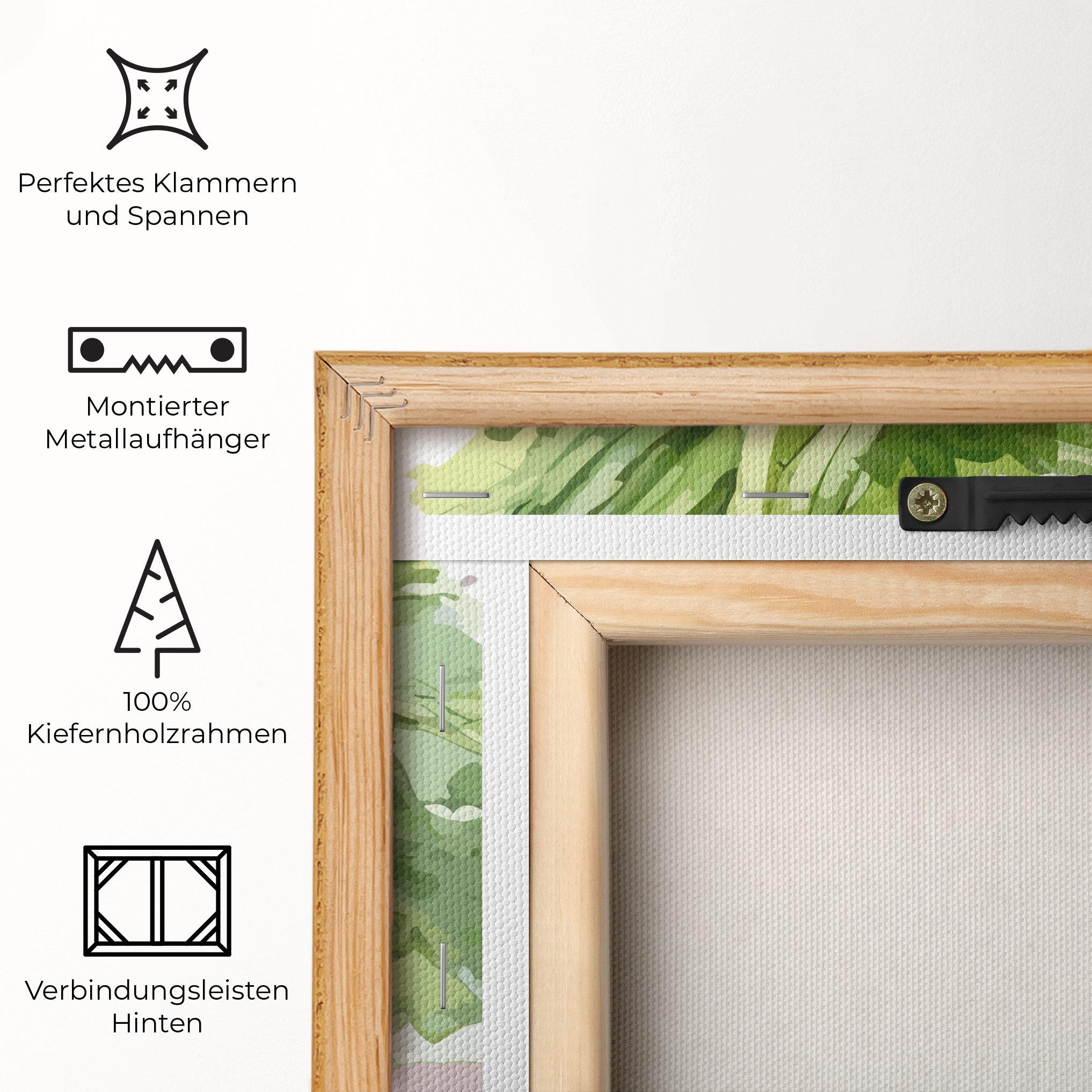 Leinwandbild Carrot Watercolor mockup 5