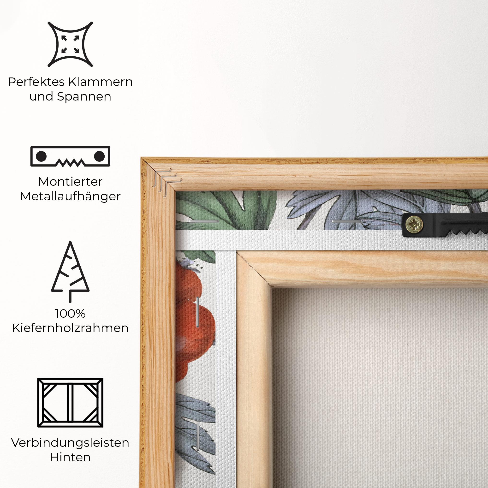 Leinwandbild Cherry Drawing mockup 5