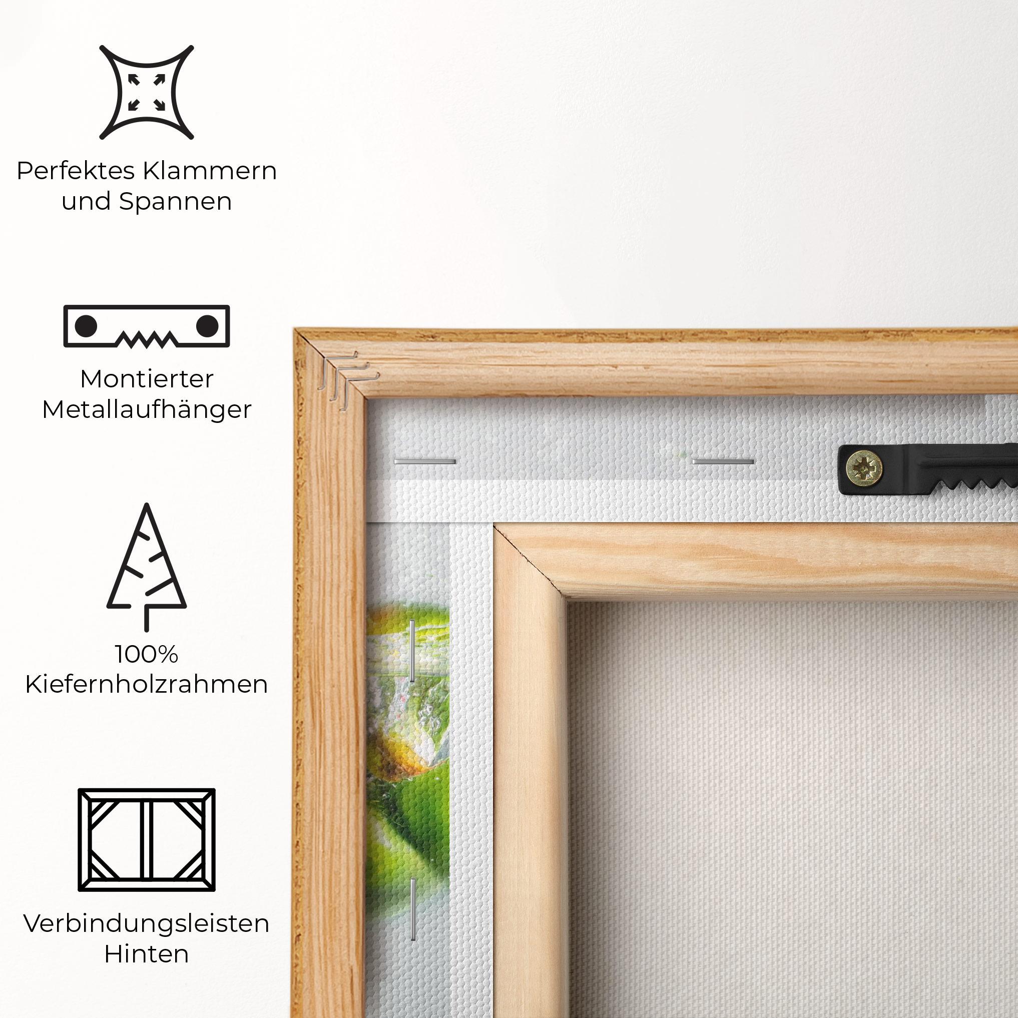 Leinwandbild Colorful Bellpepper mockup 5