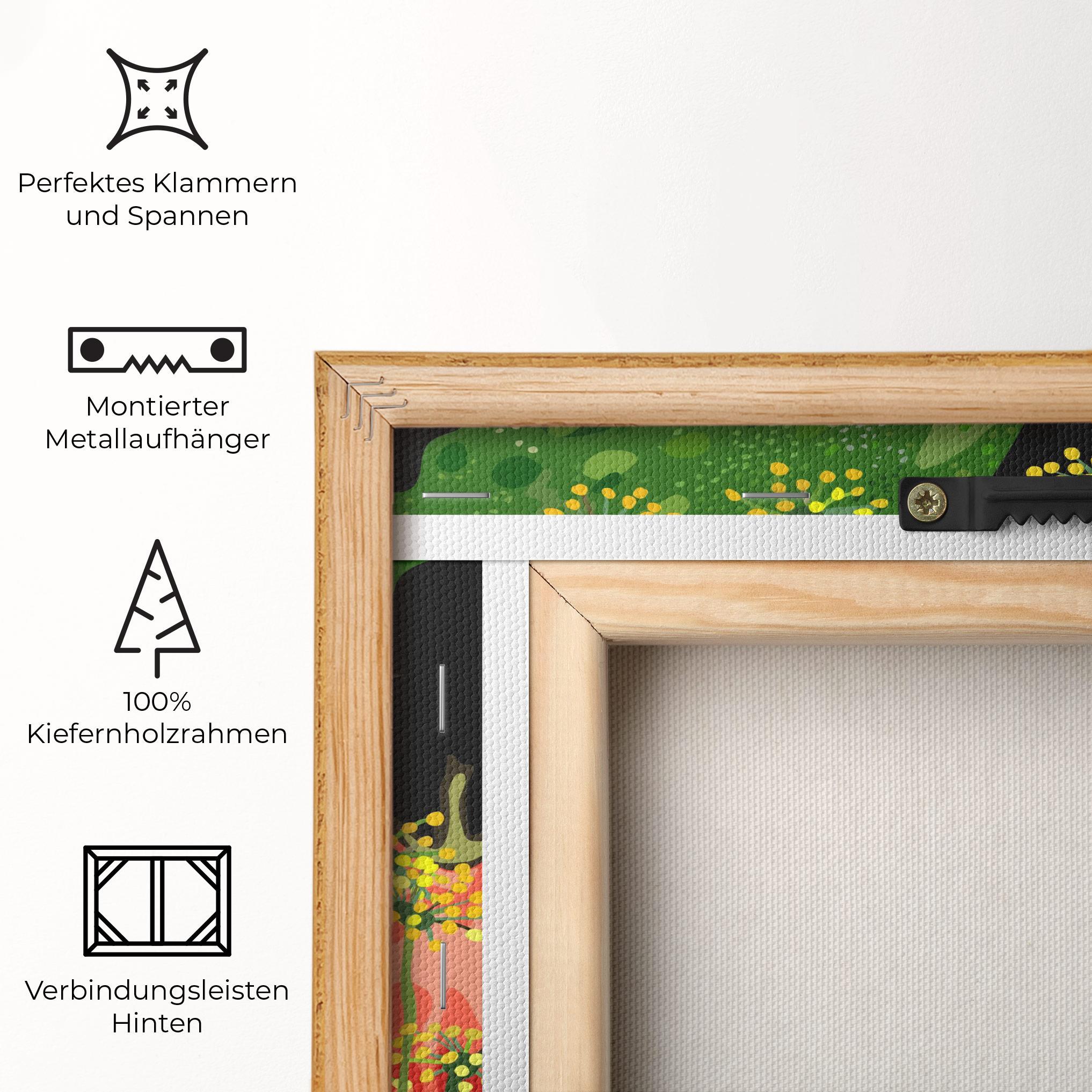 Leinwandbild Heart Tomato mockup 5