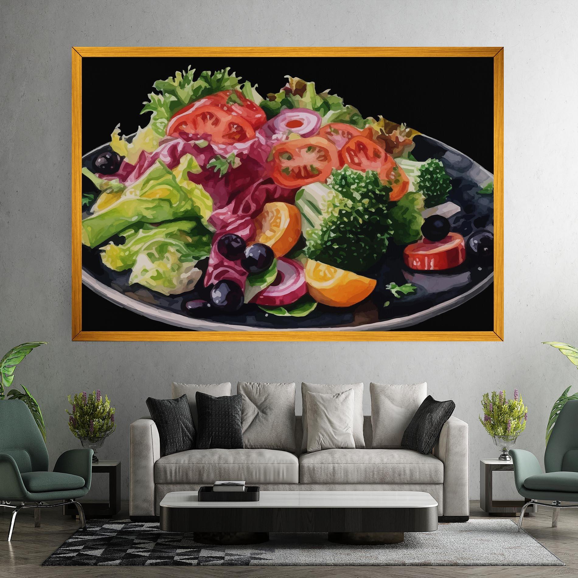 Leinwandbild Healthy Tomato Food mockup 7