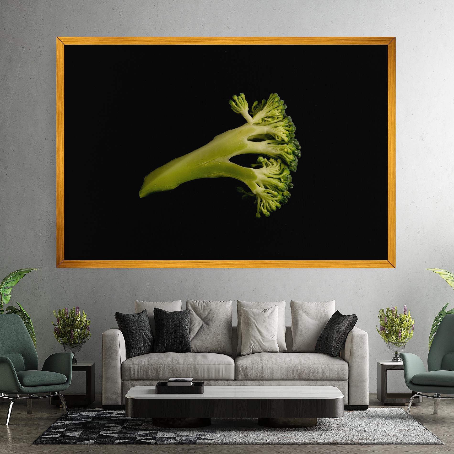 Leinwandbild Nice Broccoli mockup 7