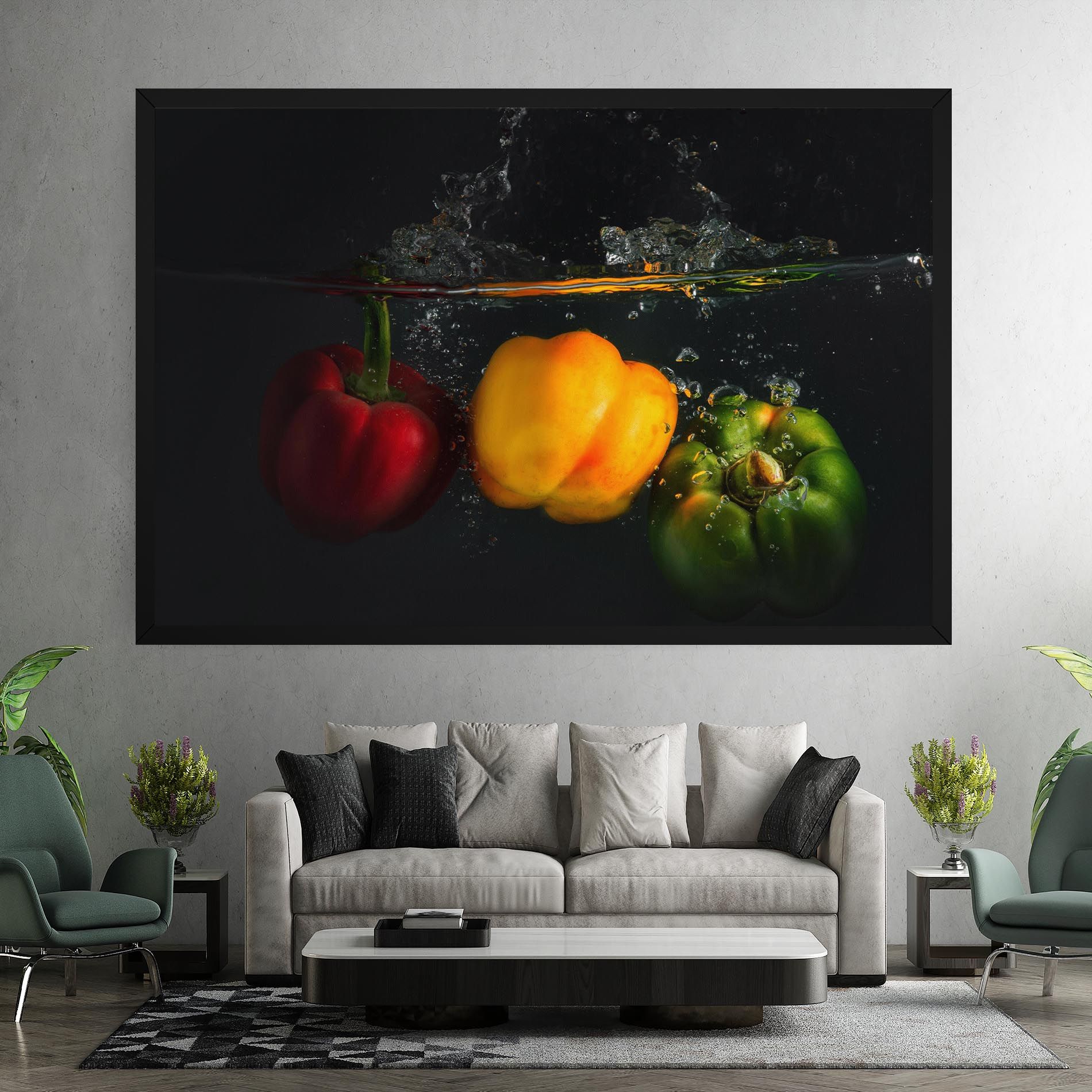 Cool Bellpepper Splash mockup 7