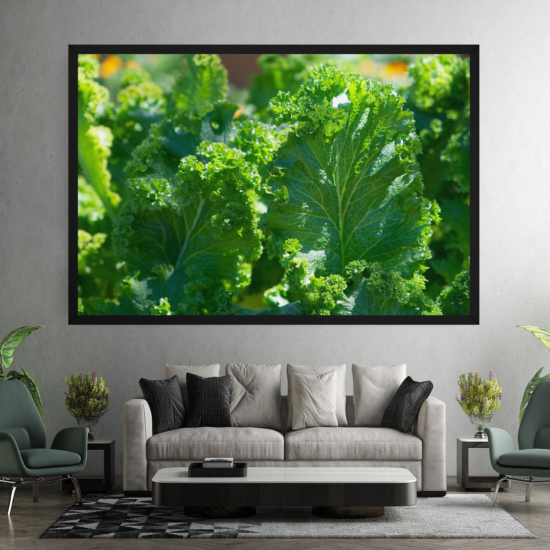 Leinwandbild Lettuce View mockup 7