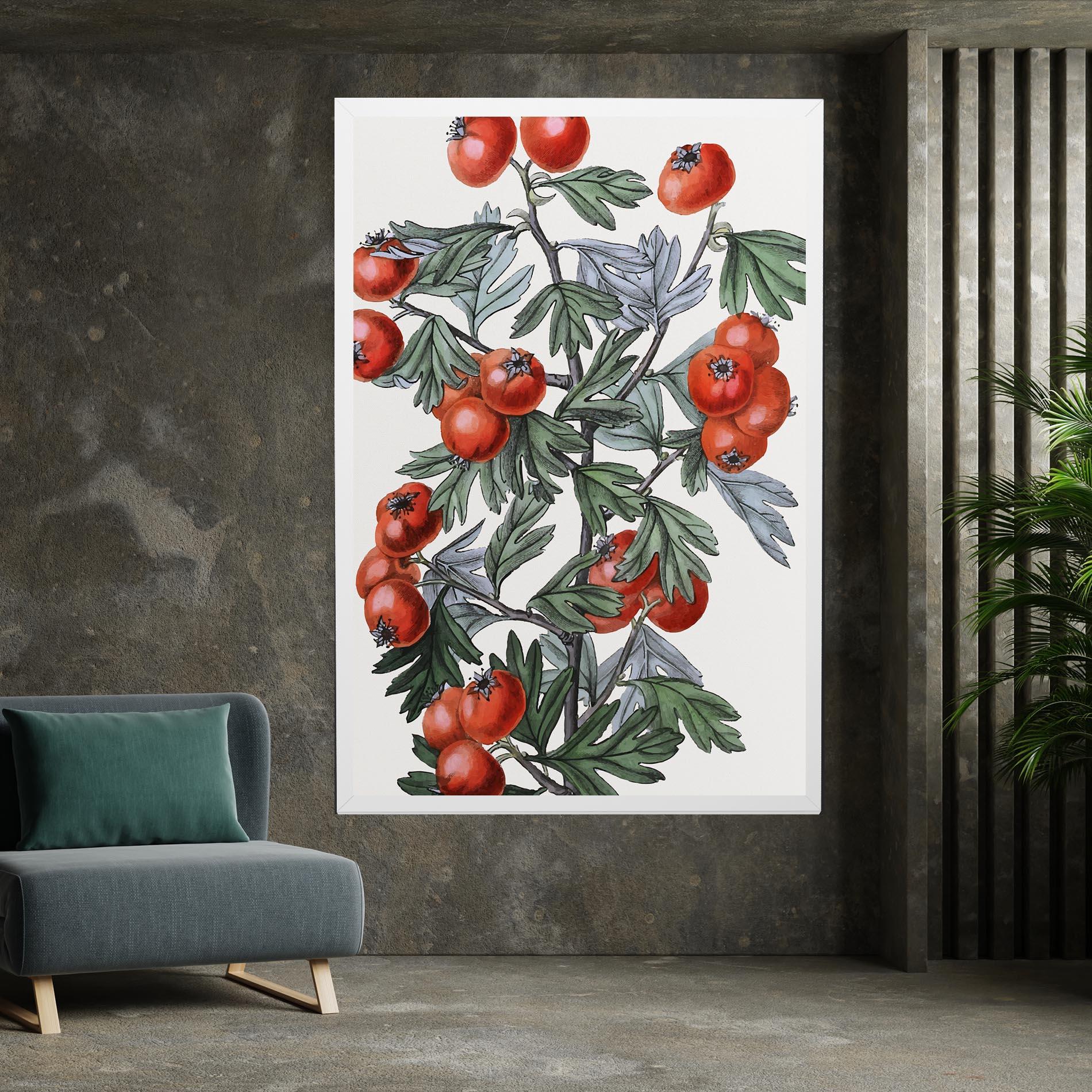 Leinwandbild Cherry Drawing mockup 7