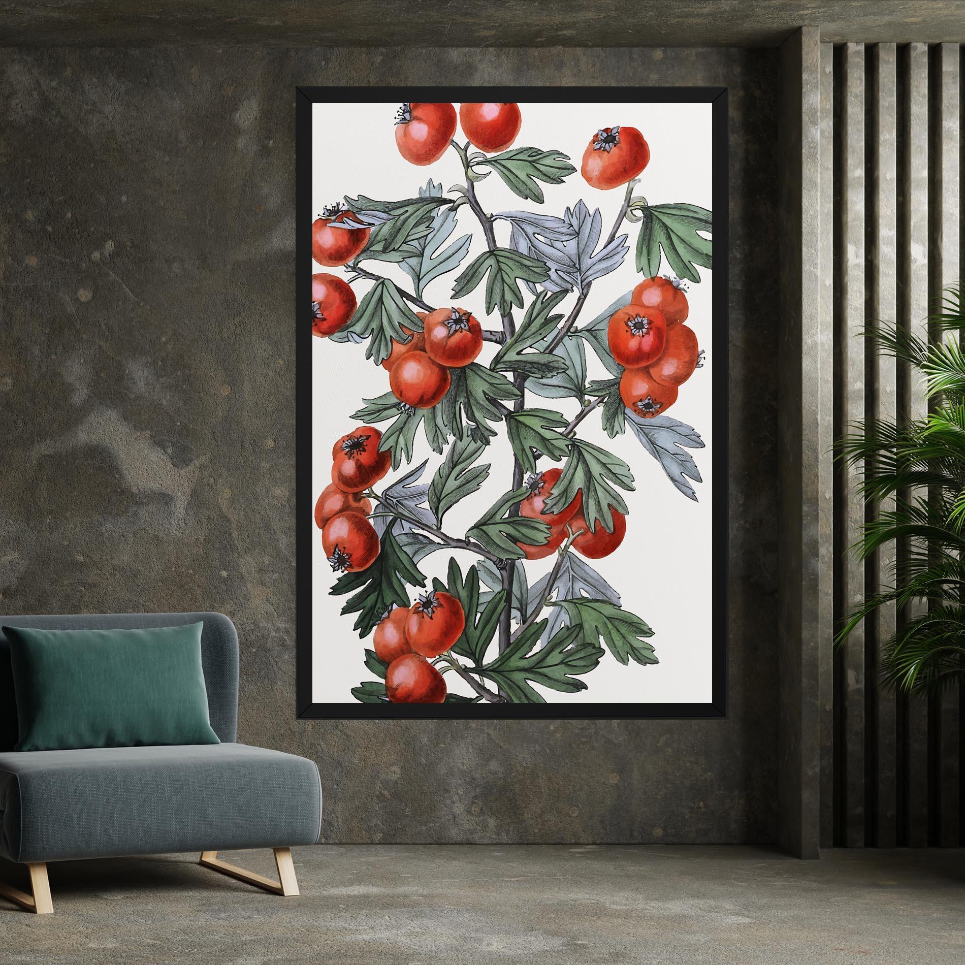 Leinwandbild Cherry Drawing mockup 7