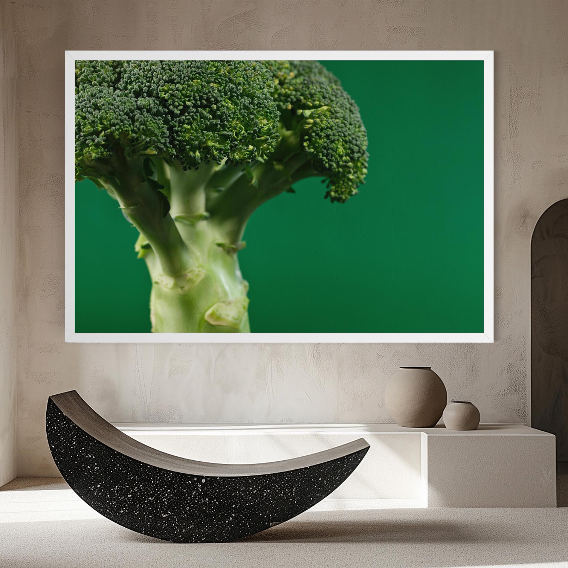 Leinwandbild Broccoli mockup 8